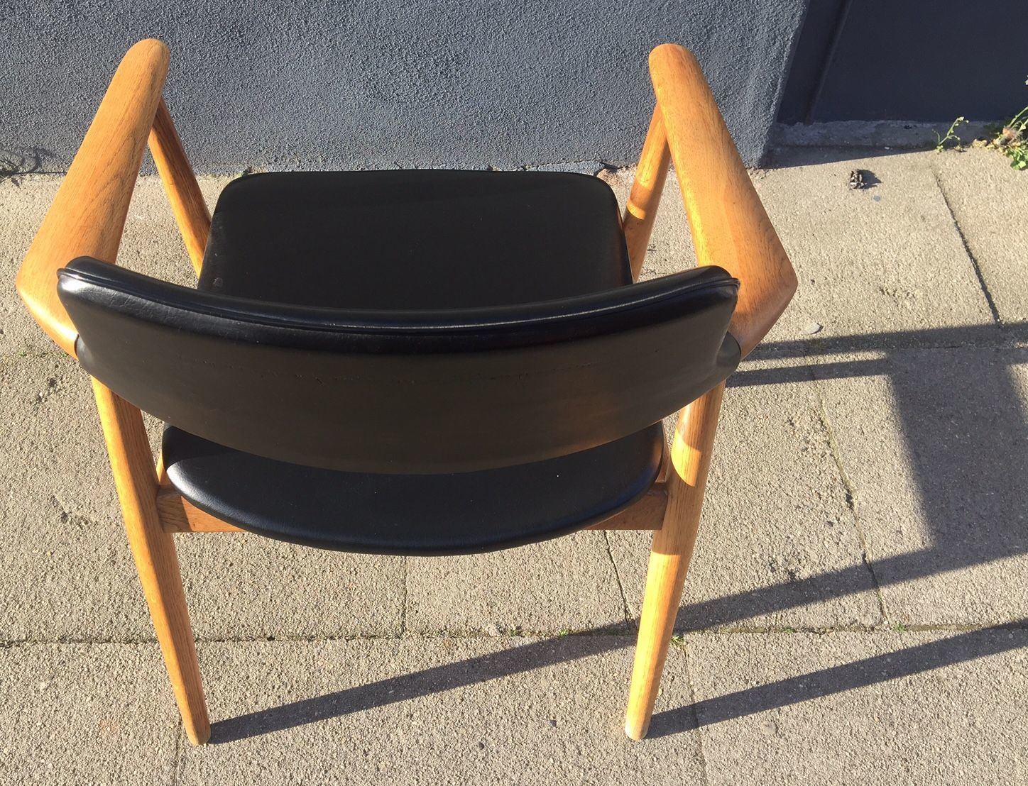 Oak Armchair By Erik Kirkegaard For Høng Stolefabrik, 1960s photo 730.0
