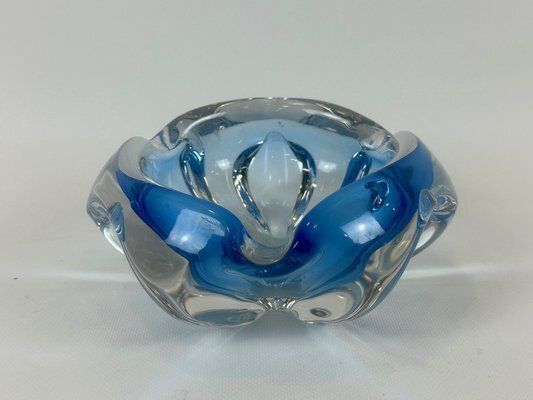 Art Glass Bowl By Josef Hospodka For Chribska Sklarna, 1960s photo buy