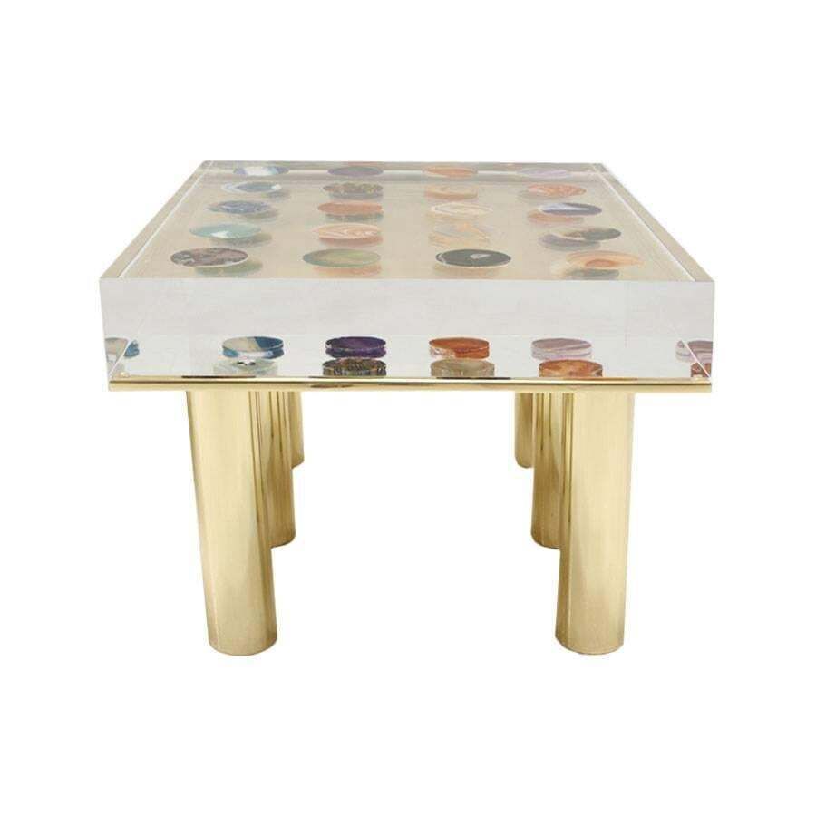 Contemporary Modern Pair Of Italian Coffee Tables Designed By Superego Studio photo for sale