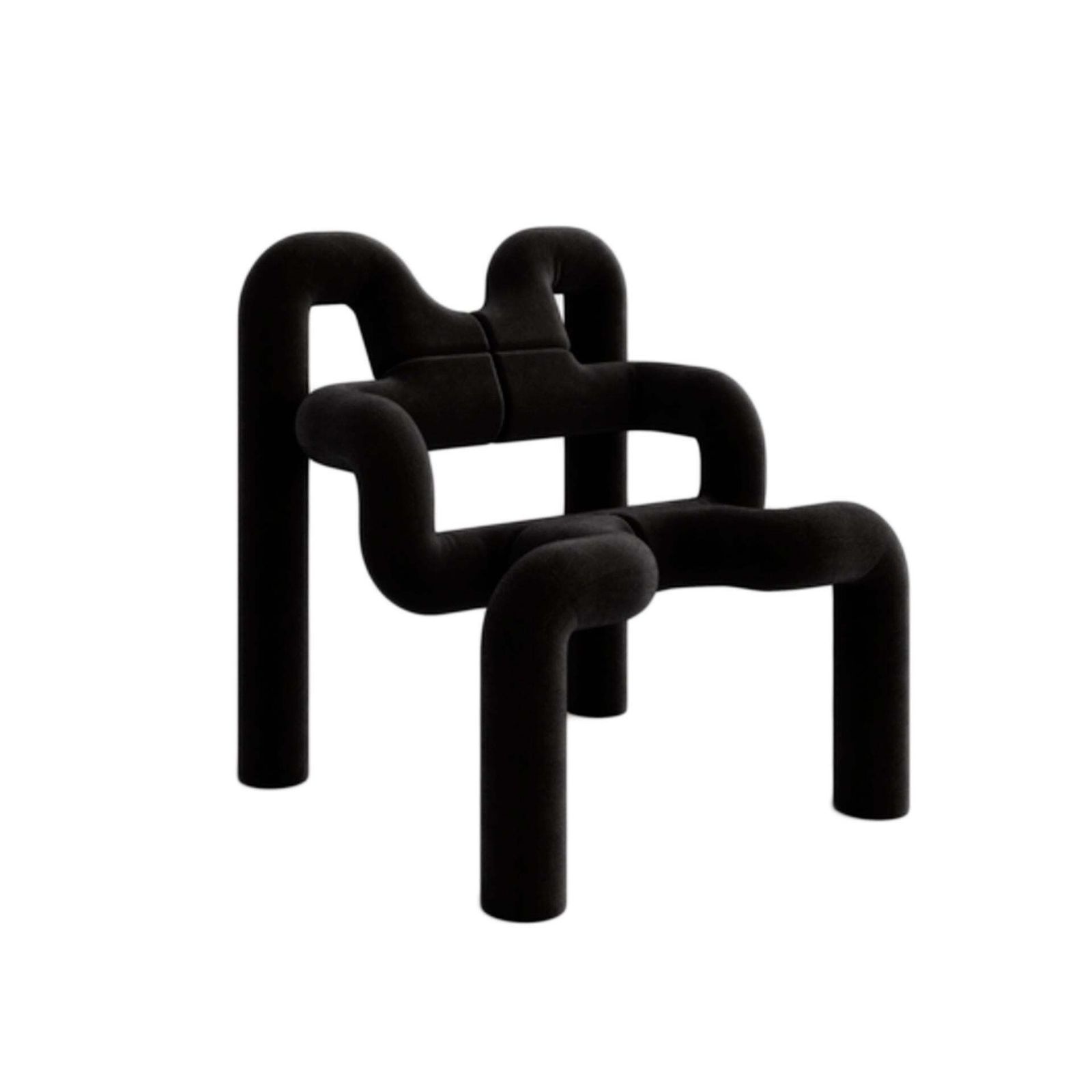 Contemporary Black Armchair Mod Ekstrem Designed By Terje Ekstrom photo furniture
