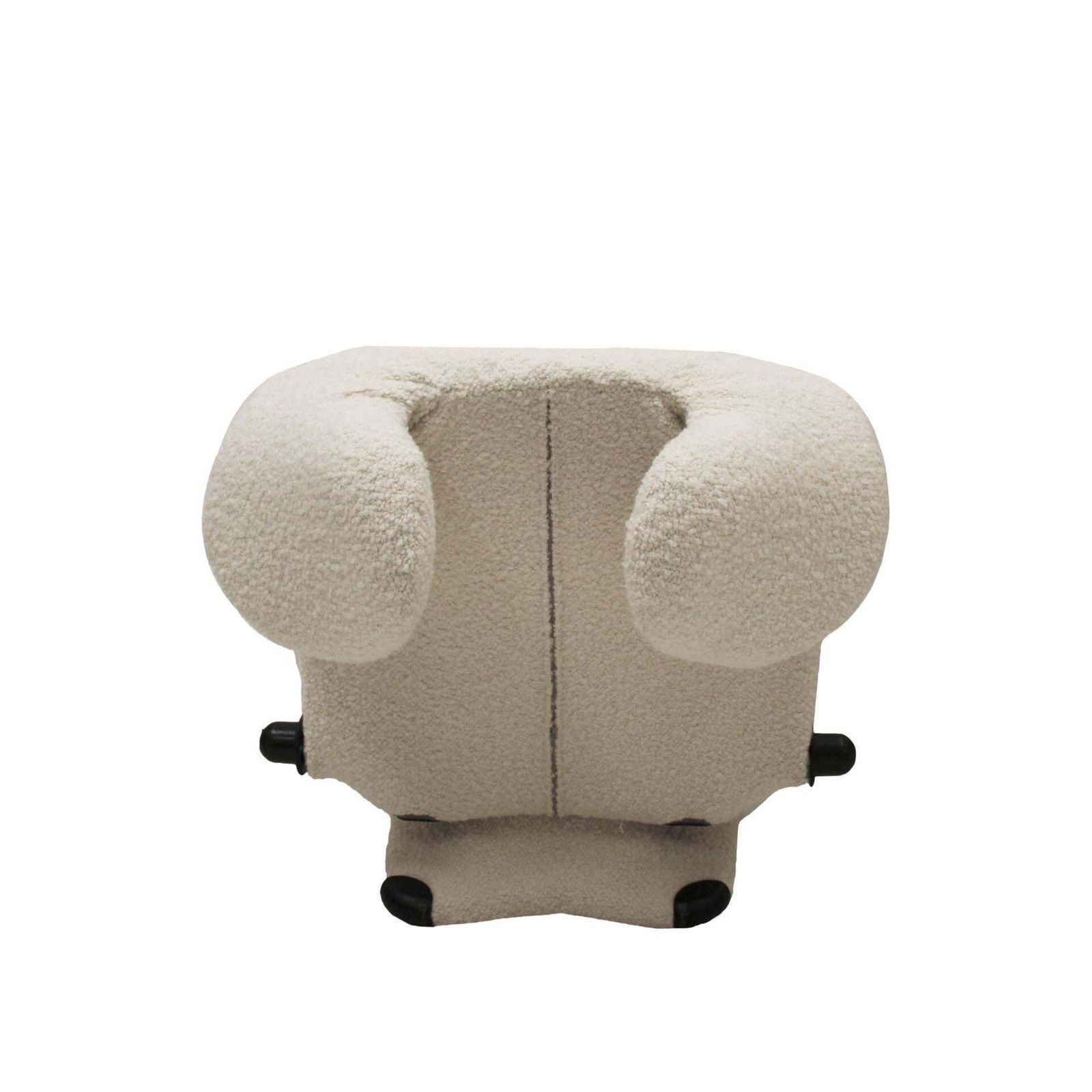 photo for sale Wink White Armchair Designed By Toshiyuki Kita For Cassina, 1980s