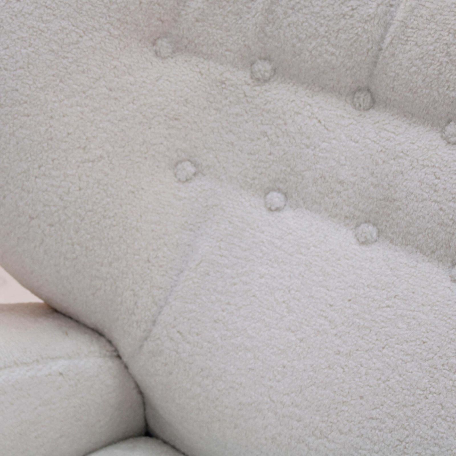 Late 20th Century White Wool And Solid Wood Pair Of Armchairs, Norway photo buy
