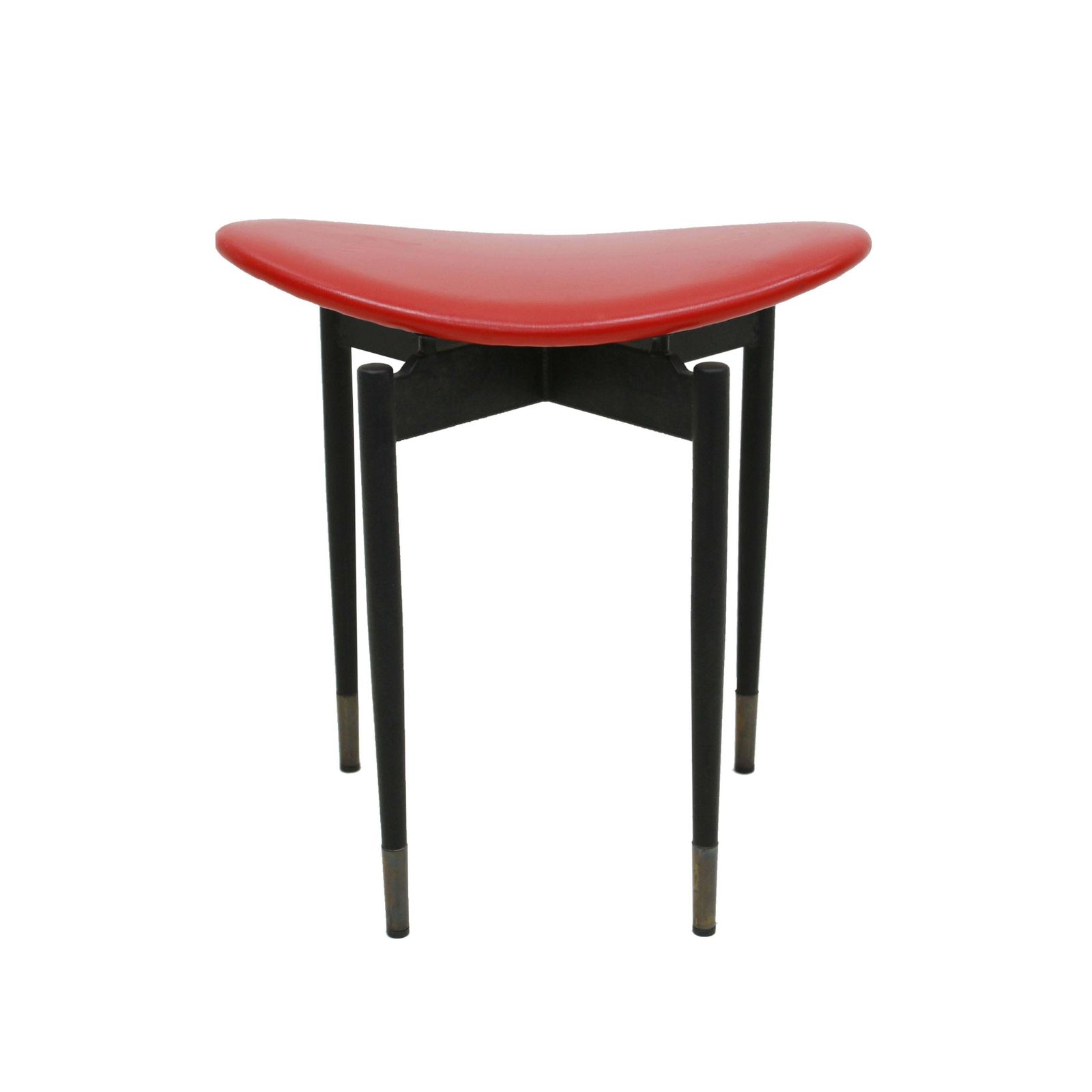 Midcentury Set Of Two "Lutrario" Stools Designed By Carlo Mollino, Italy, 1959 photo 4985.0