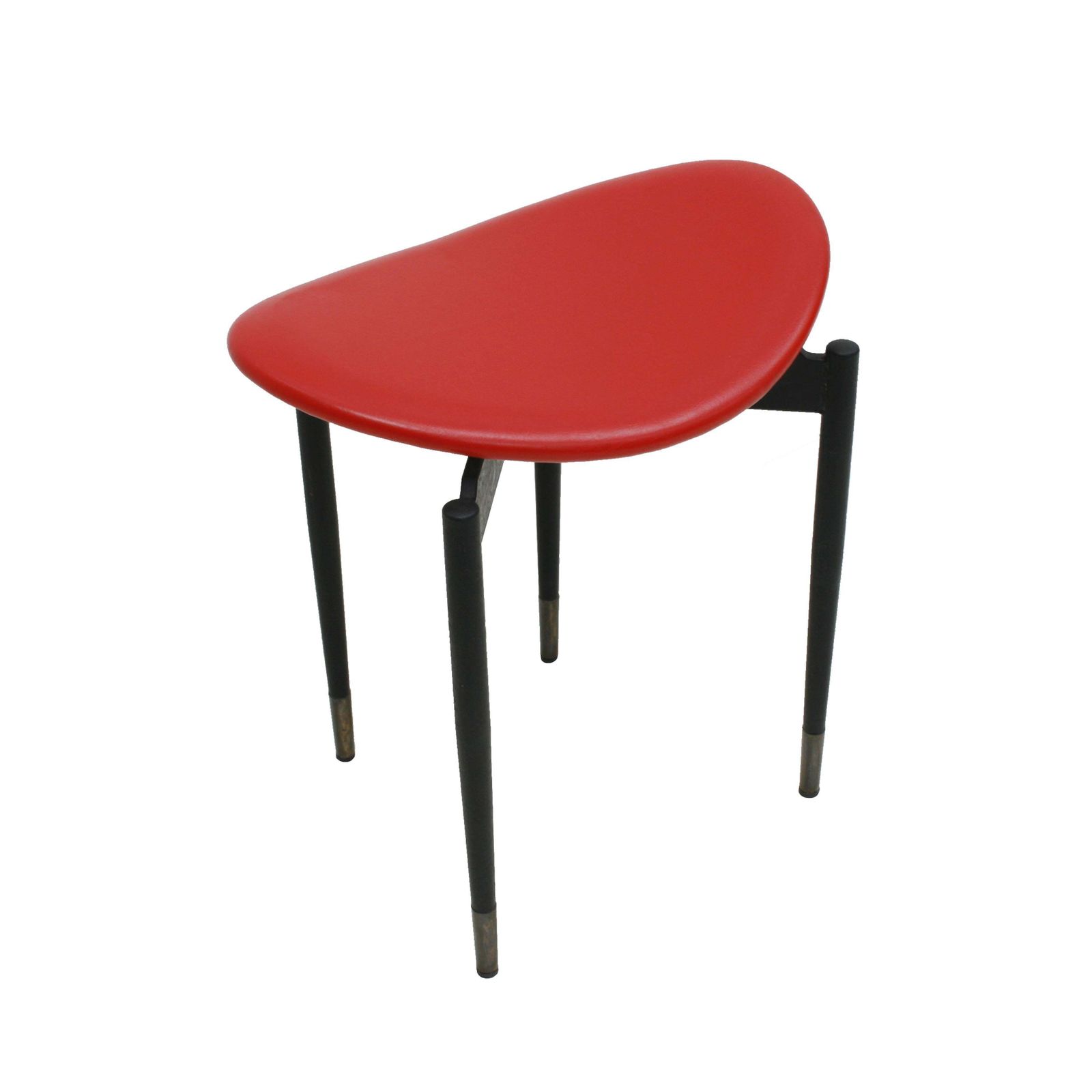 Midcentury Set Of Two "Lutrario" Stools Designed By Carlo Mollino, Italy, 1959 photo buy