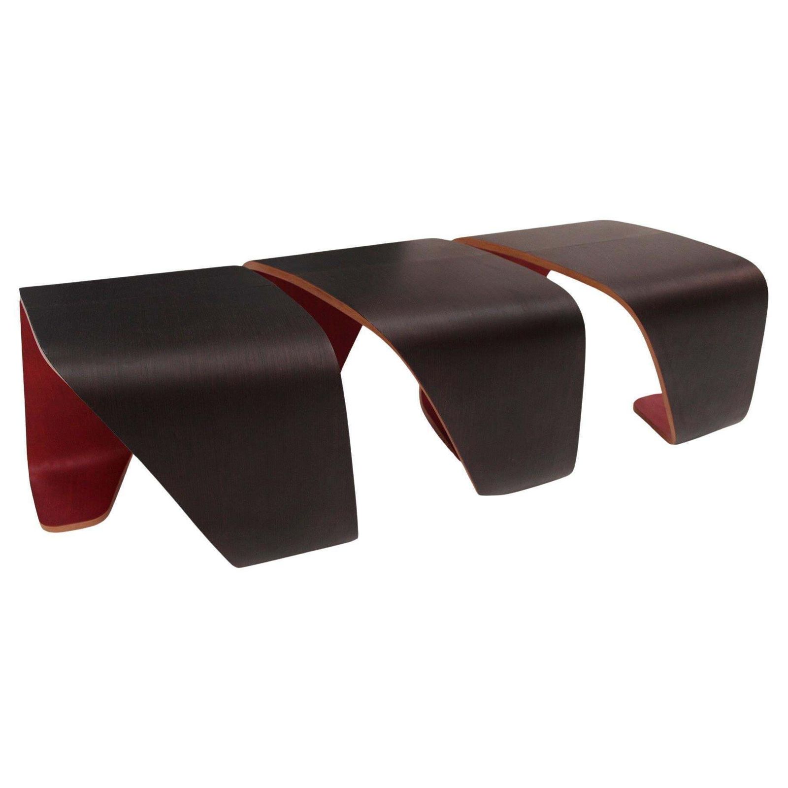 Dna Modular Bench Made In Wood By Leonardo Rossano And Debora Mansur 2013.