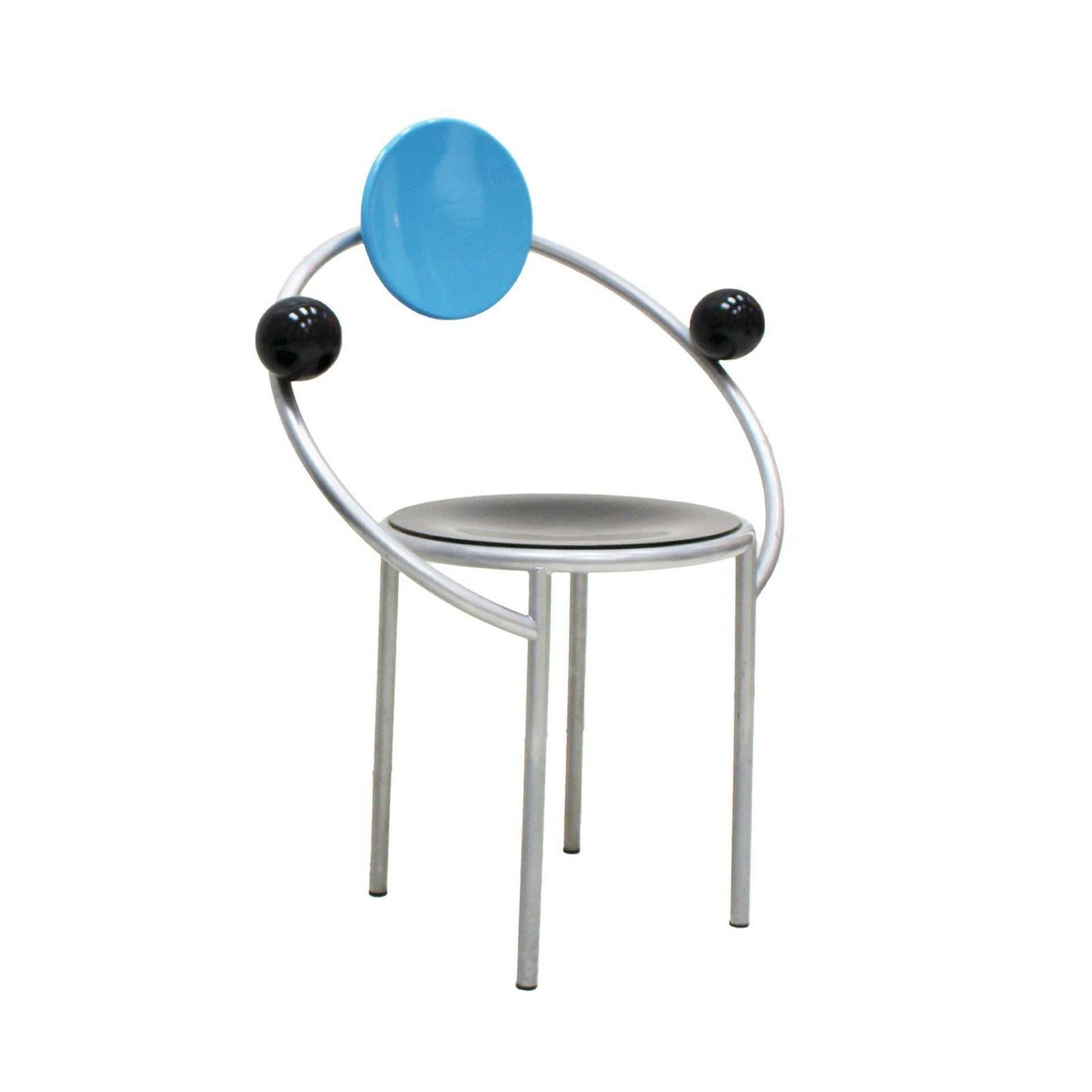 Two Chairs Mod. "First" By Michele De Lucchi For Memphis Milano, Ready To Ship photo furniture