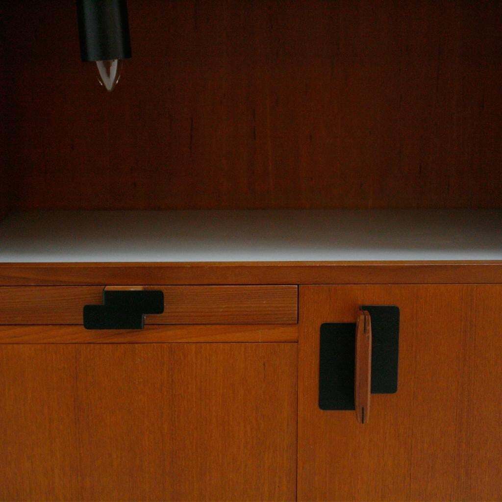 Mid Century Modern Ico Parisi Edited By Mim Pair Of Italian Bedside Tables photo vintage
