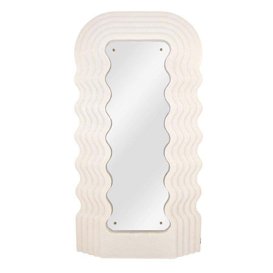 Ettore Sottsass Pink Neon Lamp "Ultrafragola" Italian Mirror, Ready To Ship photo Home Decor