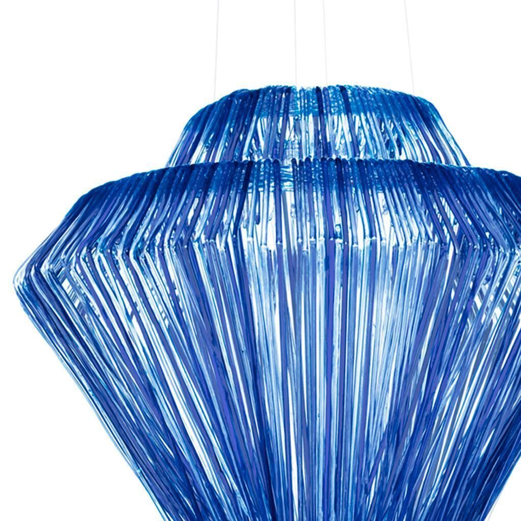 Contemporary Jacopo Foggini Pendant Blue Polycarbonate Italian Pendant Lamp photo Lighting