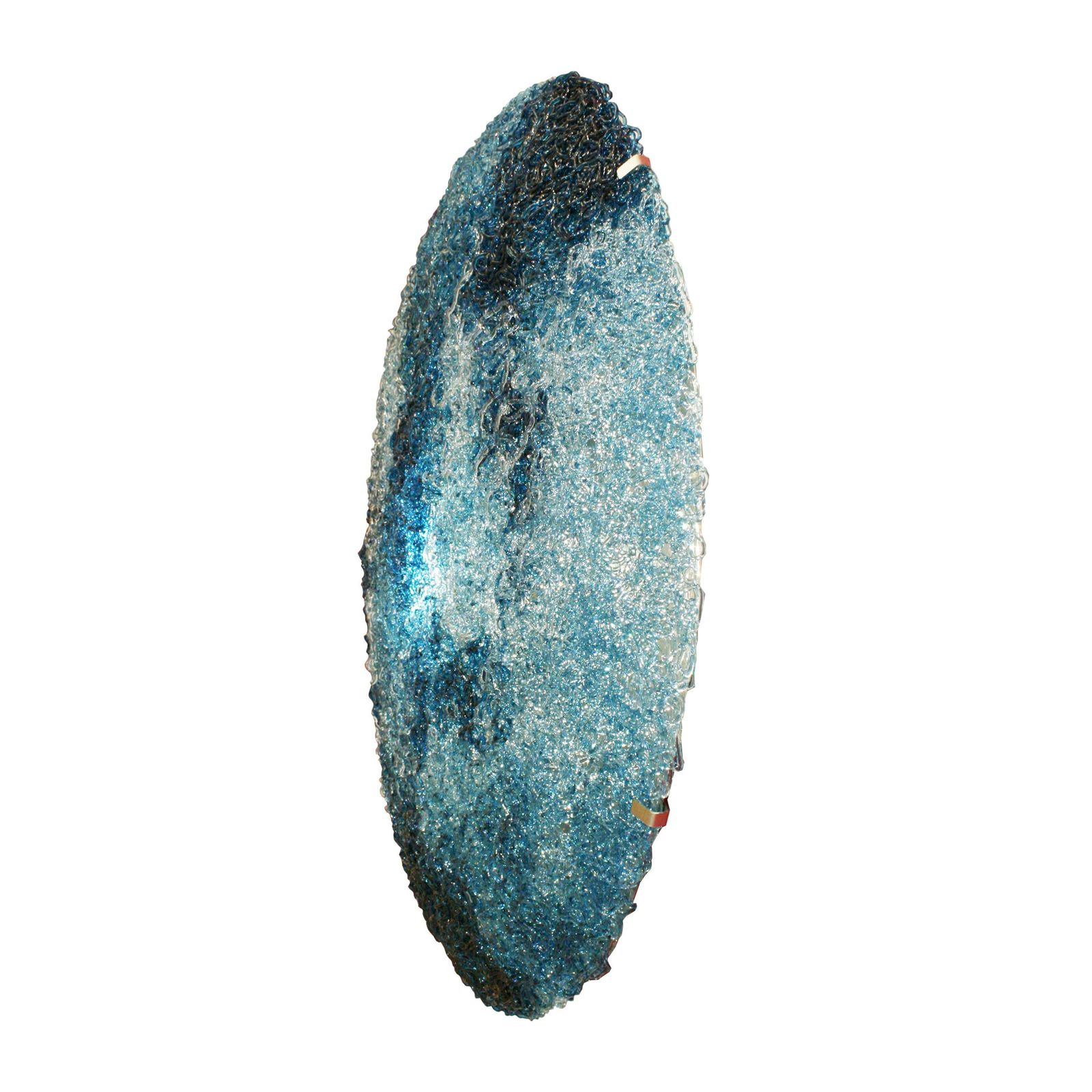 Jacopo Foggini Contemporary Modern Circular Blue Polycarbonate Italian Wall Ligh photo furniture