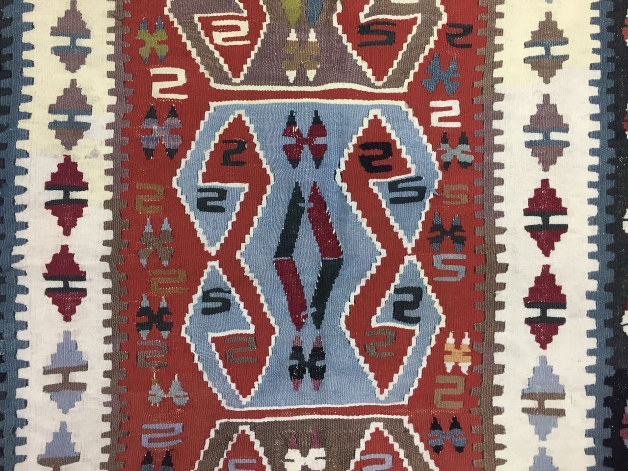 Antique Turkish Moroccan Kilim Rug 165x100cm Shabby Vintage Wool Kelim photo buy