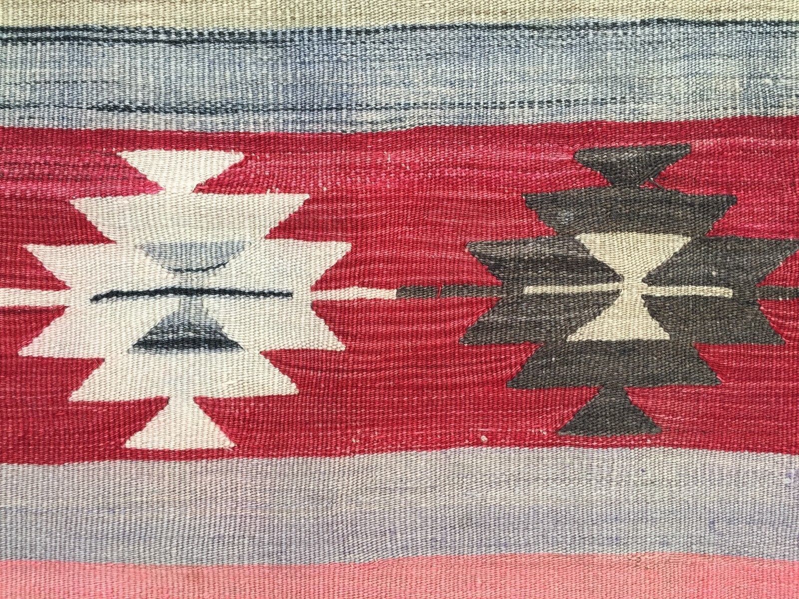 Vintage Turkish Kilim Kelim Rug 262x169cm Shabby Chic Wool, Country Home, Boho photo vinterior