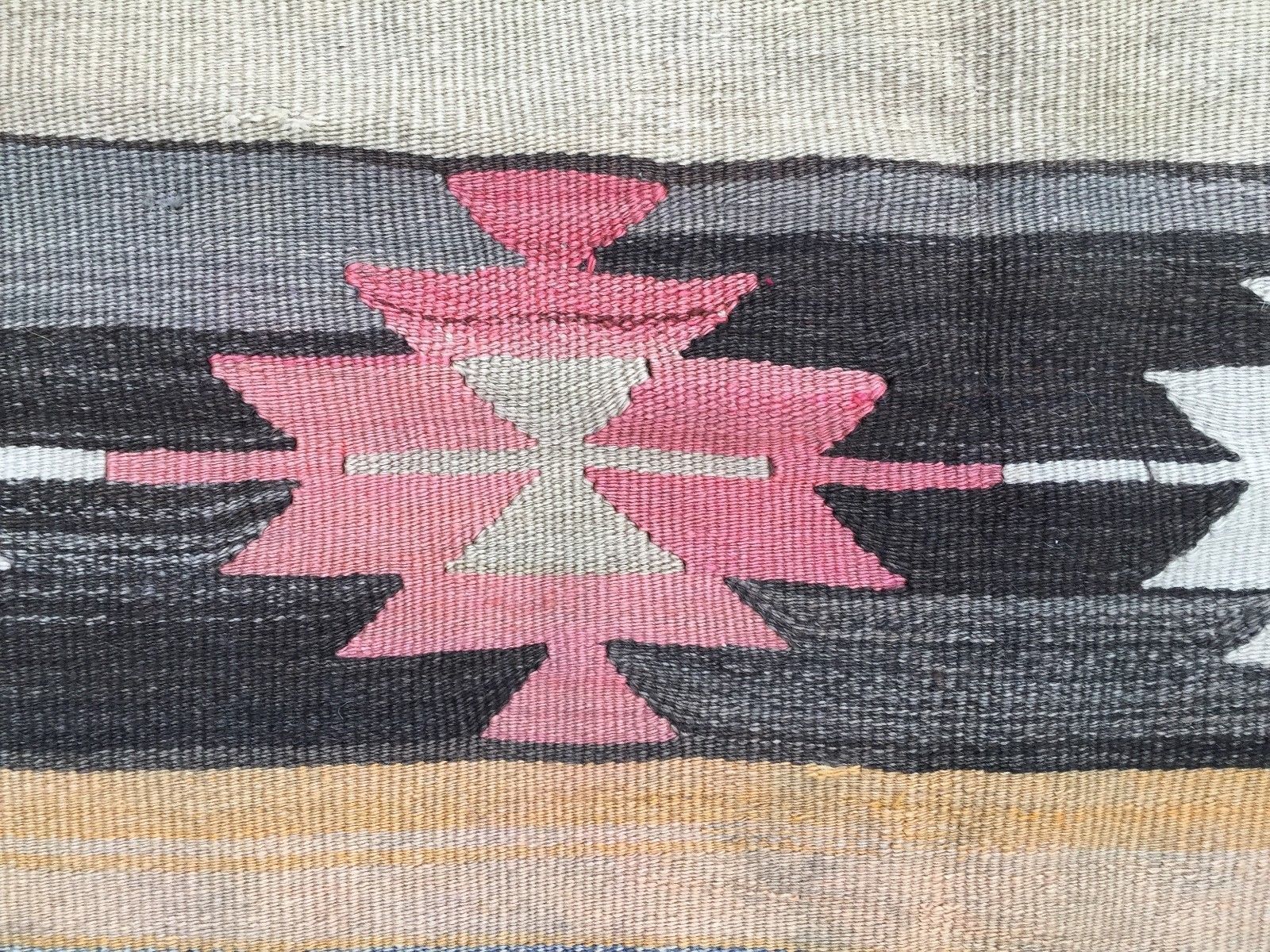 Vintage Turkish Kilim Kelim Rug 262x169cm Shabby Chic Wool, Country Home, Boho photo buy