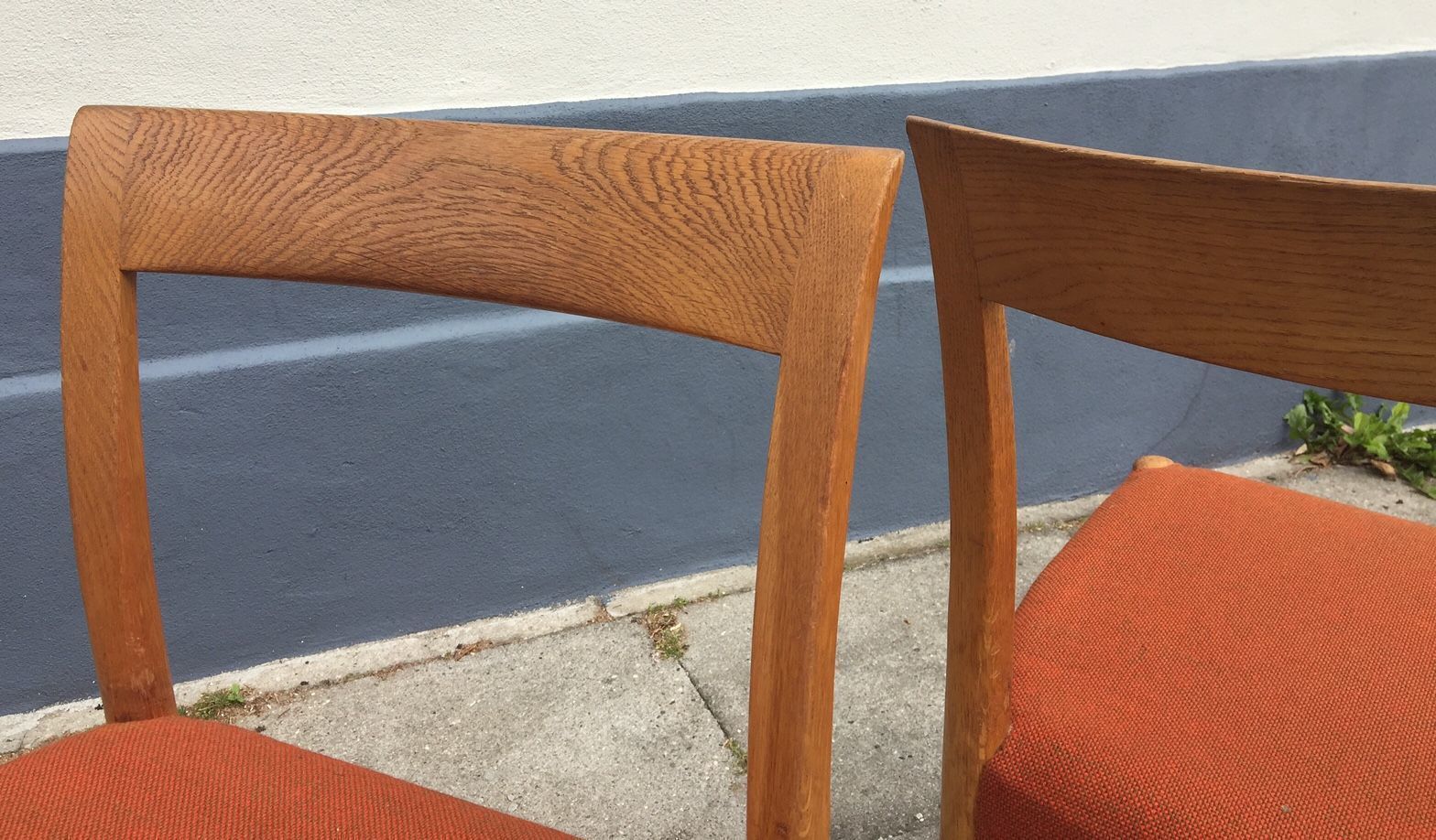 Danish Oak Side Chairs By Søren Willadsen, 1960s, Set Of 2 photo buy