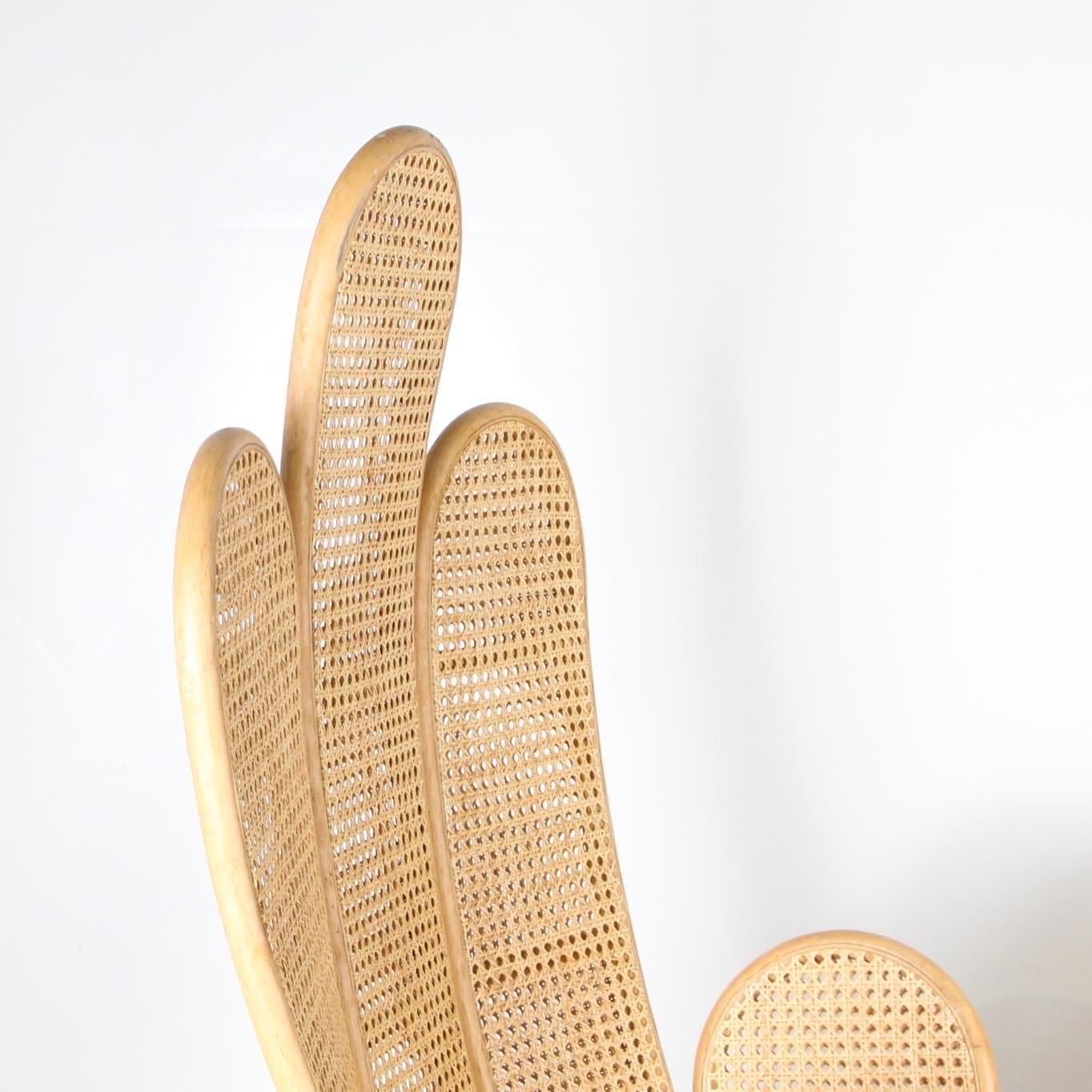 Pair Of Rattan And Caning Armchairs photo 2473.0