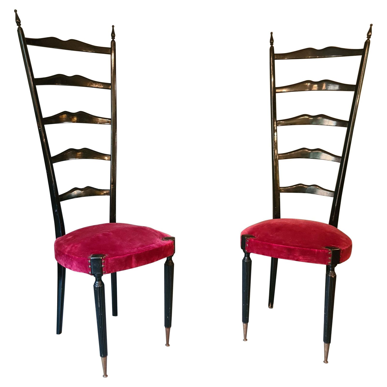 Pair Of Large Vintage Ceremonial Chairs