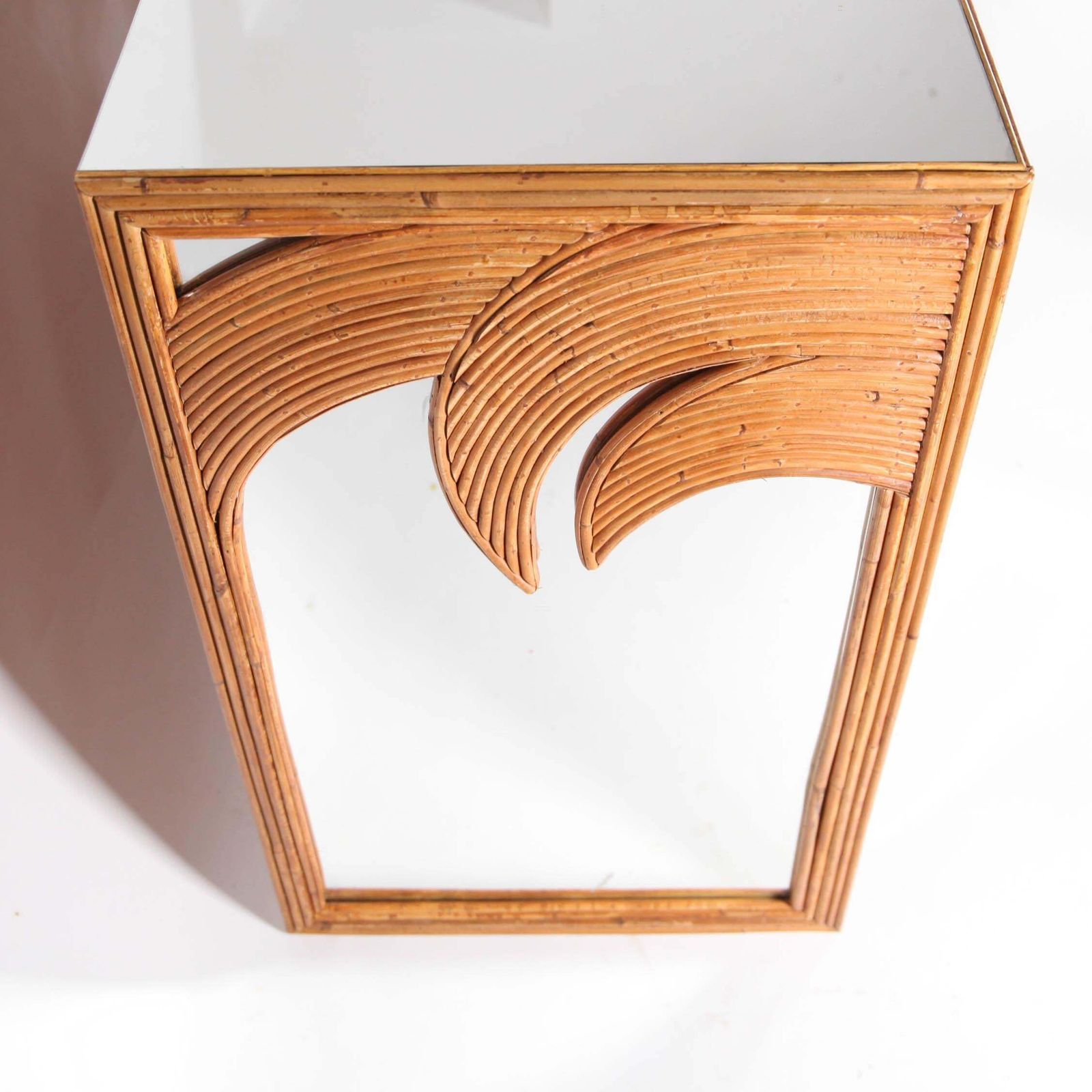 Rattan And Mirror Chest Of Drawers photo buy
