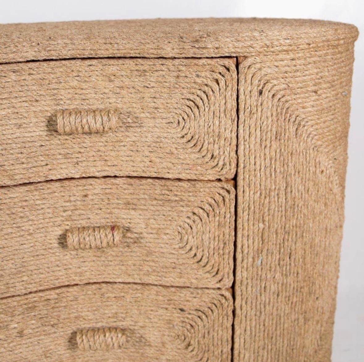 Natural Fiber Rope Chest Of Drawers photo 4261.0