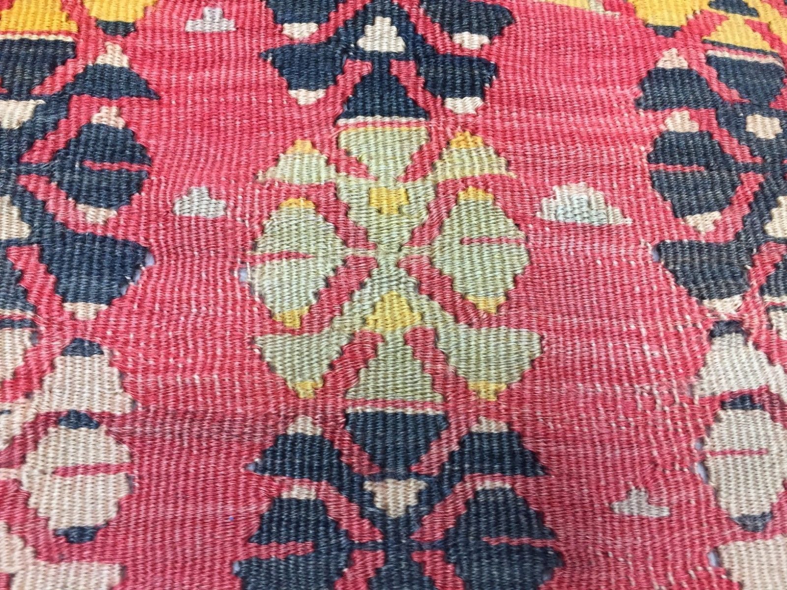 Antique Turkish Kilim Rug 150x88cm Shabby Vintage Old Wool Country Home Kelim photo vinterior