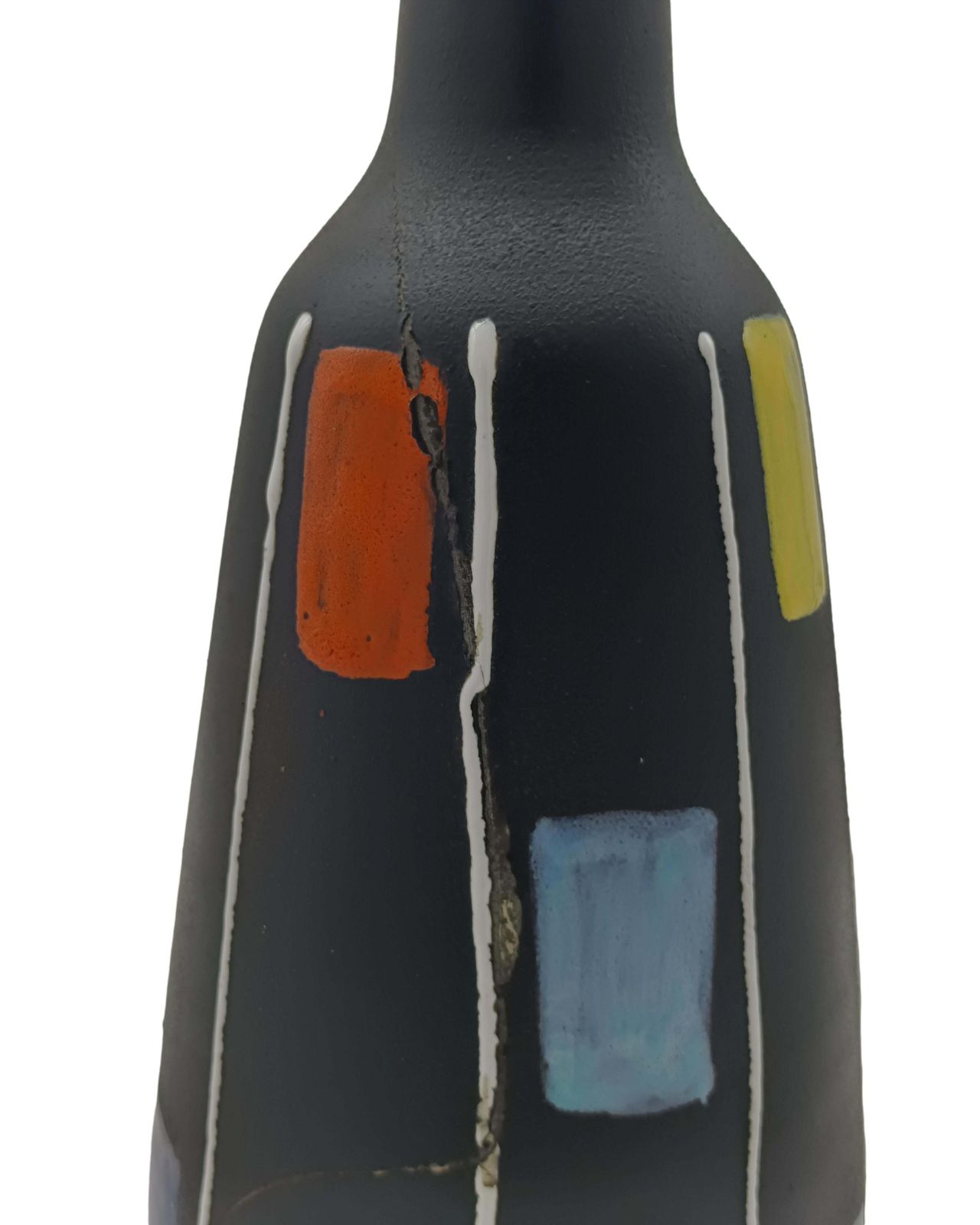 Nino Strada For Deruta Attrib. Ceramic Vase, Italy 1960s photo 259.0