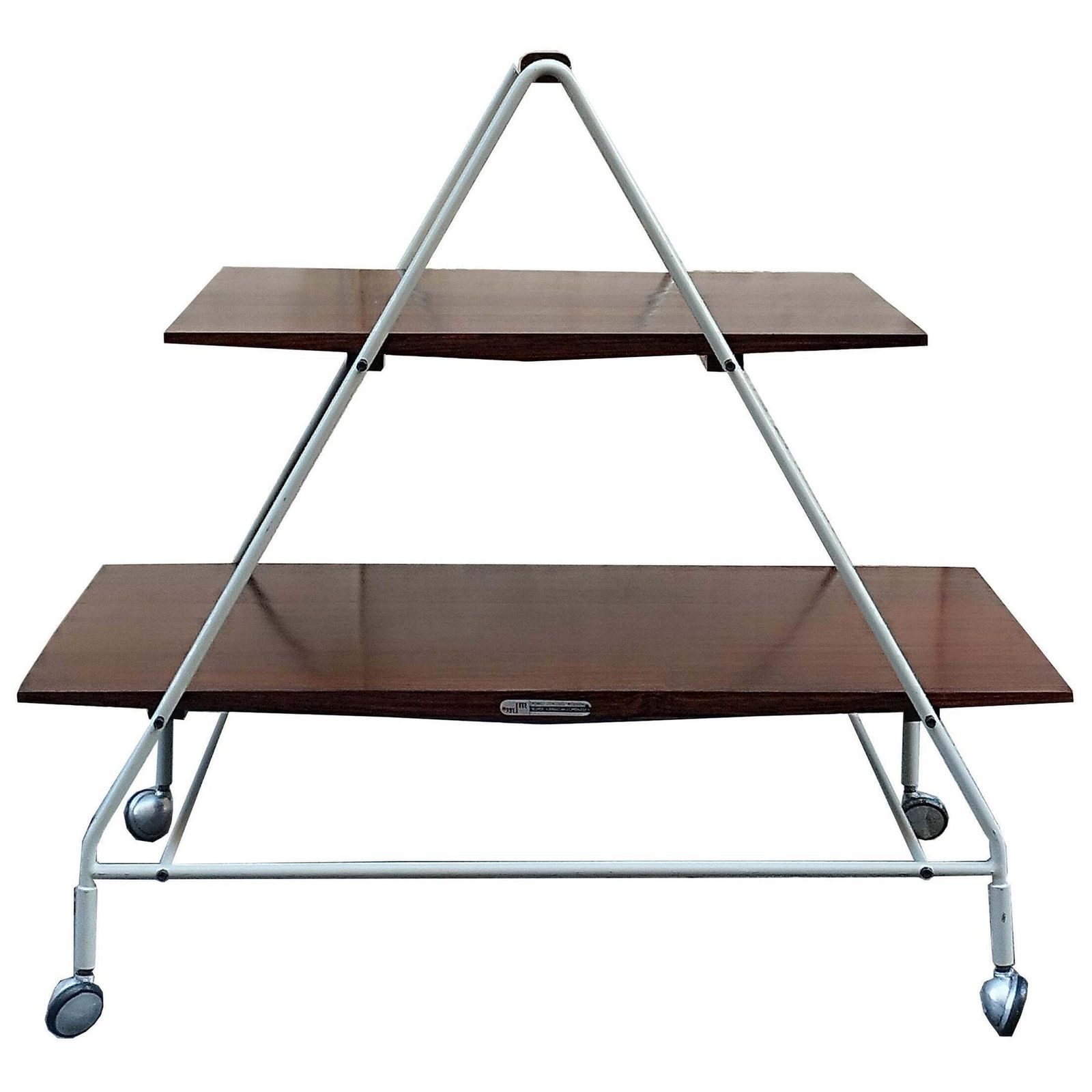 Ico Parisi For Mim Roma "M10 Bellagio" Bar Cart, Italy 1958