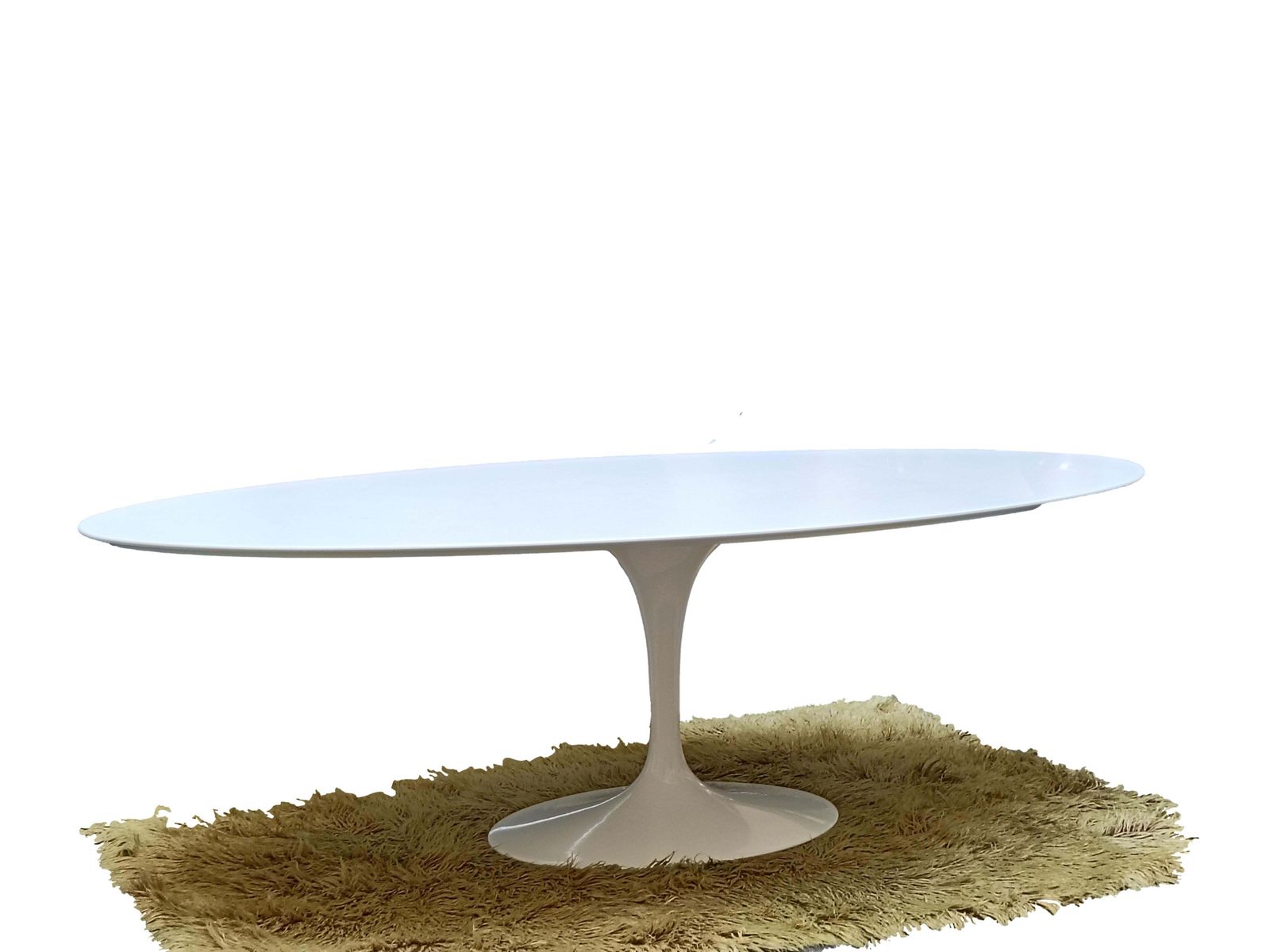 Eero Saarinen For Knoll Oval Table Mod, Tulip, Italy 2022 photo furniture
