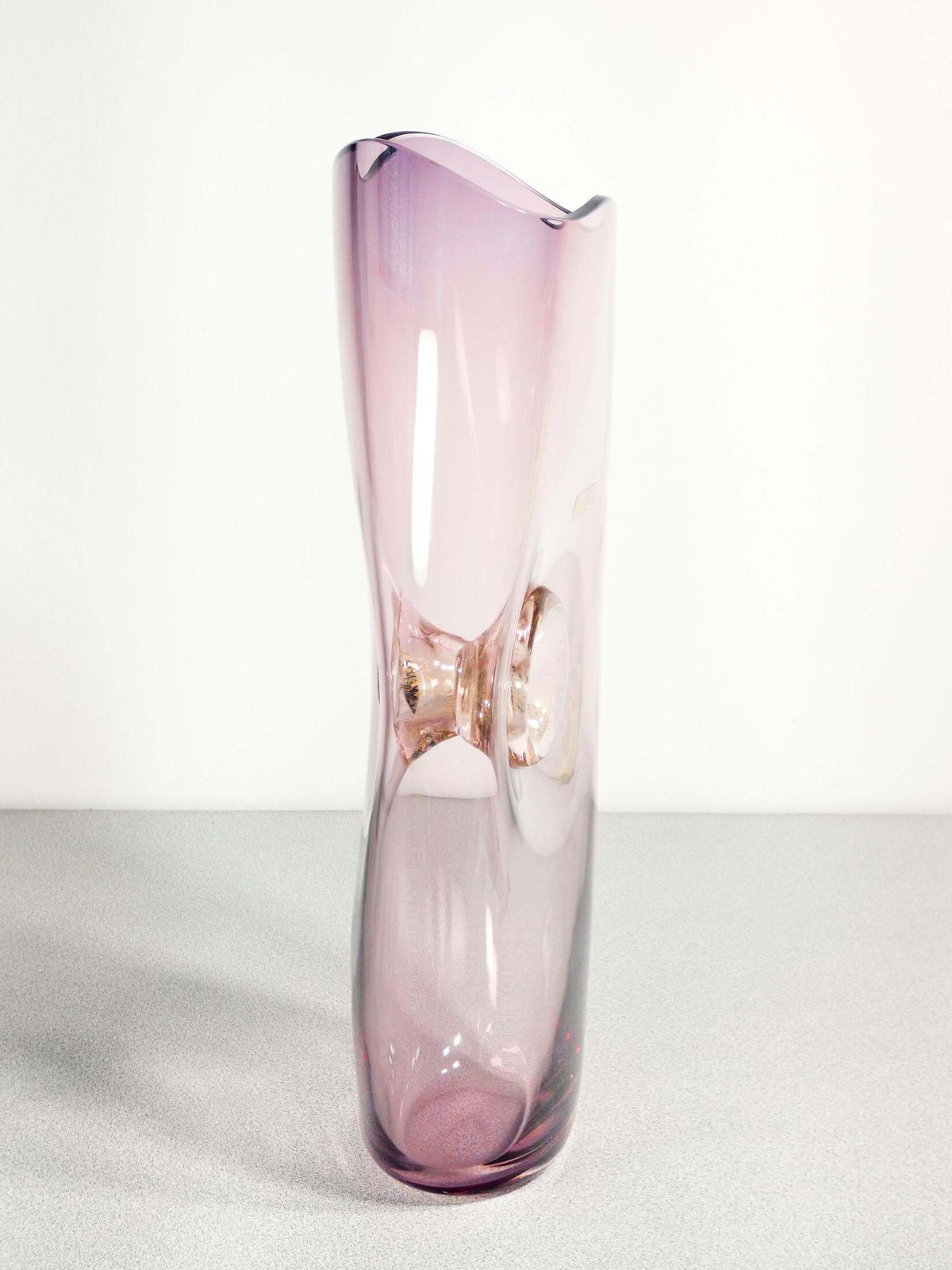 Blown Glass Vase, Design Gino Cenedese & Maurizio Albarelli. Murano, 1960s photo 682.0
