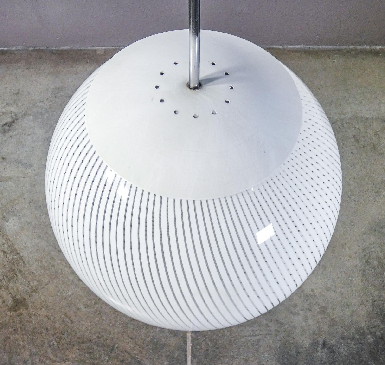 Chandelier From The "Tessuto" Series, Design L. Diaz De Santillana For Venini. 1970s photo buy