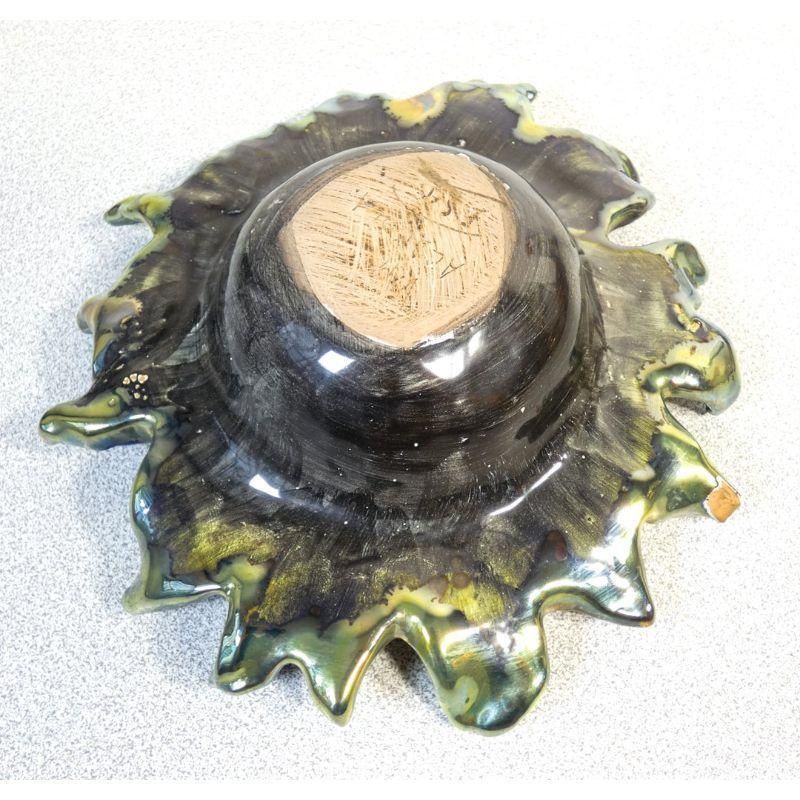 Ceramic Ashtray Signed Vm Albisola, Esa Mazzotti, Mid 20th Century photo buy