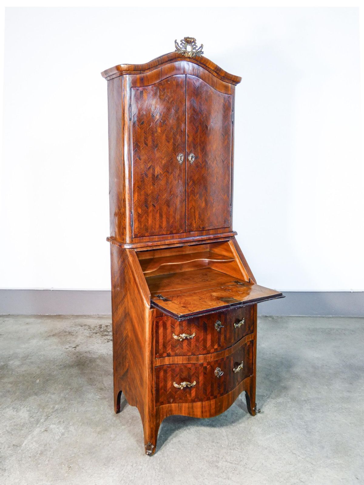 Trumeau, Secretaire Luigi XV Originale Settecentesco photo furniture