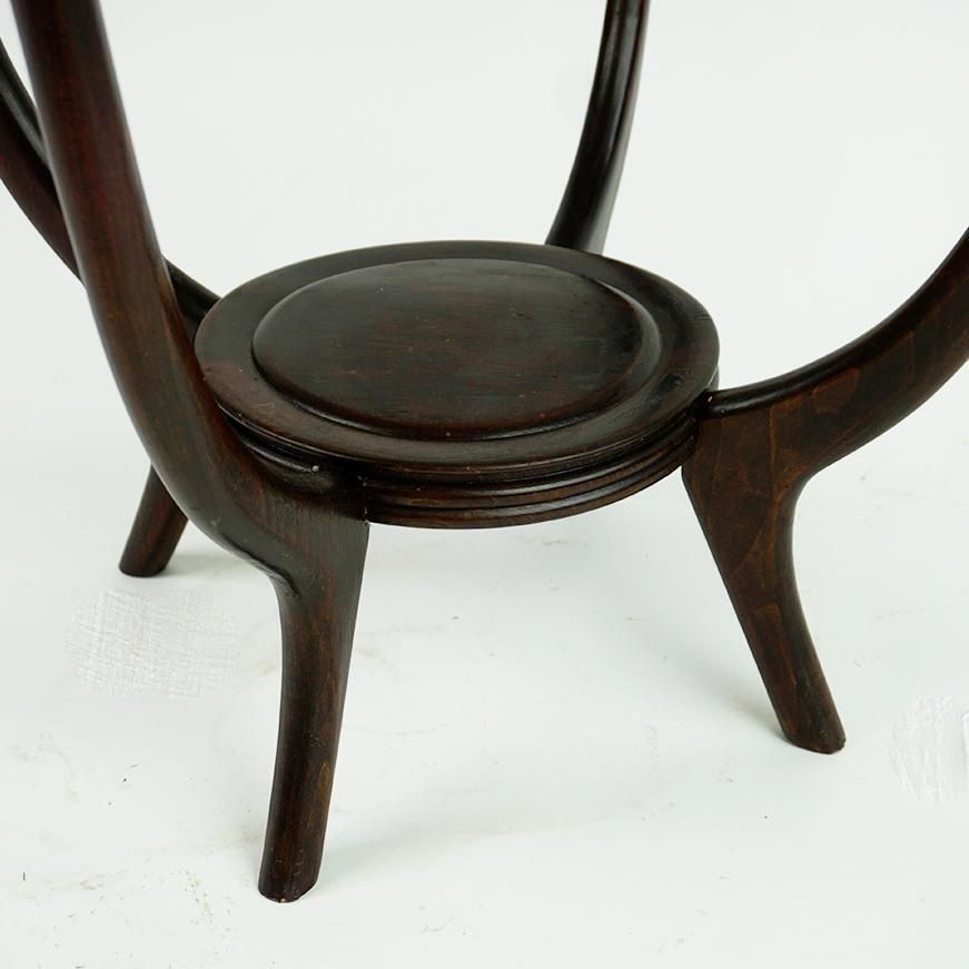 Circular Italian Mid Century Glass Top Coffee Table Attr. To Carlo Di Carli photo Furniture