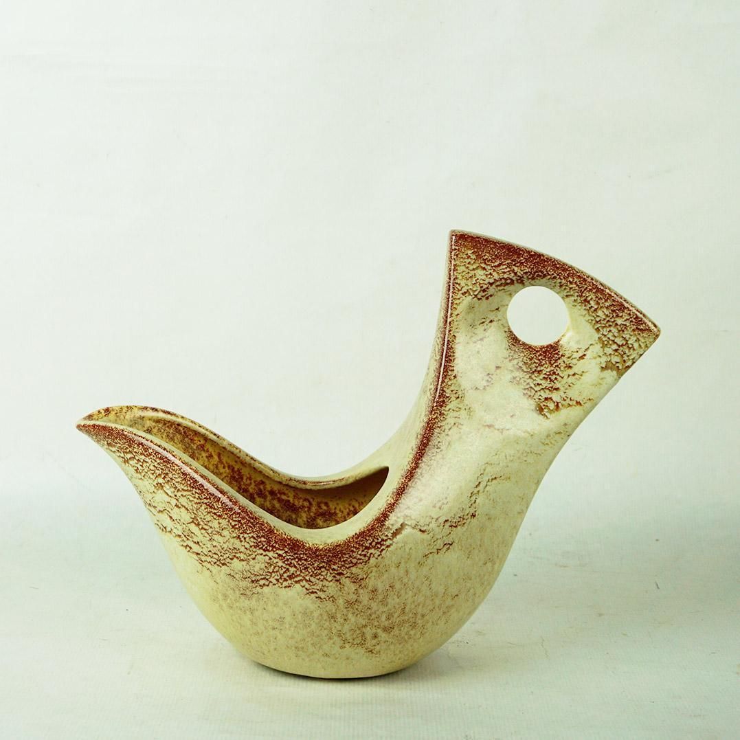 Italian Midcentury Ceramic Pitcher By Roberto Rigon For Bertoncello photo Home Decor