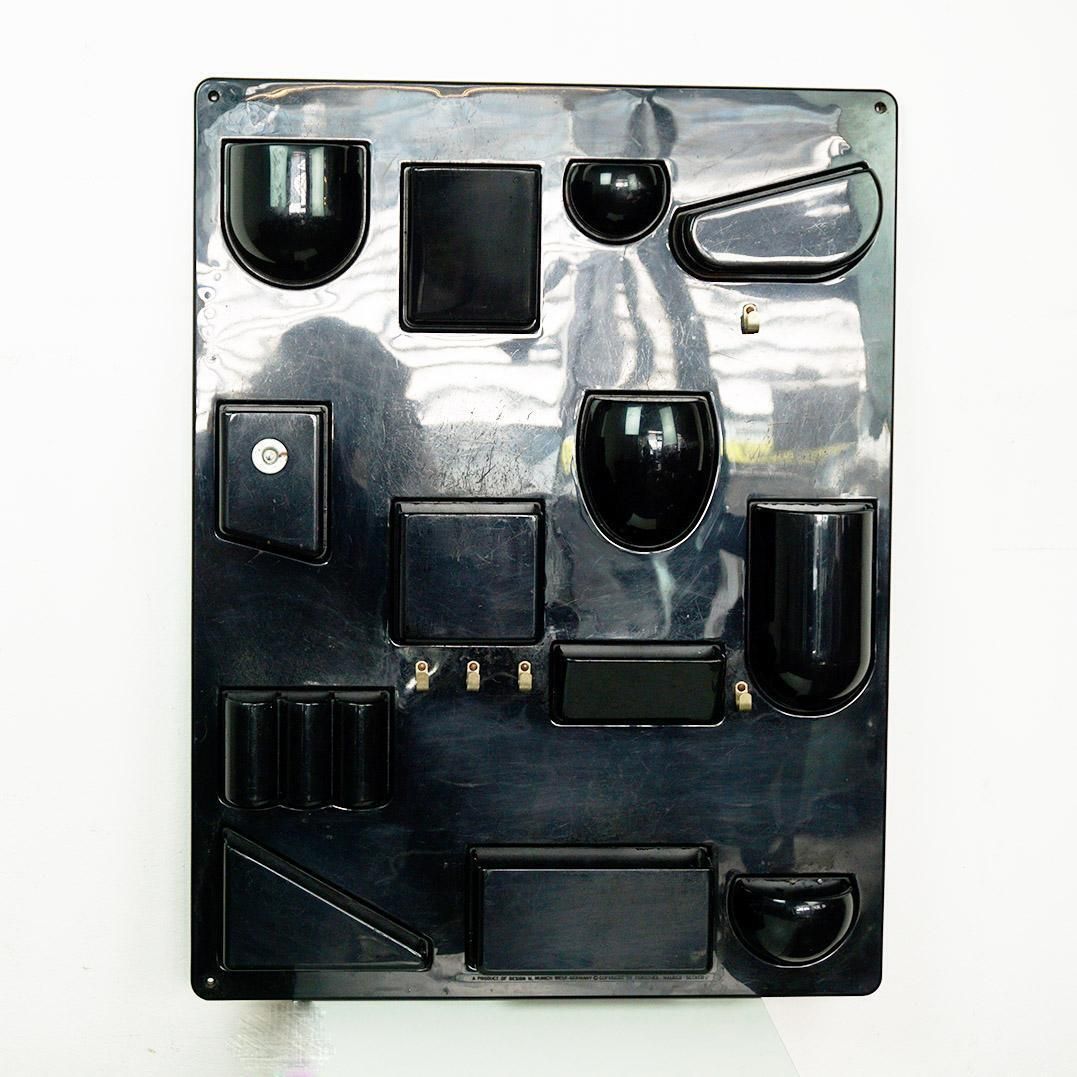 Black Utensilo II Wall Organizer By Dorothee Maurer Becker, Germany 1970s photo furniture