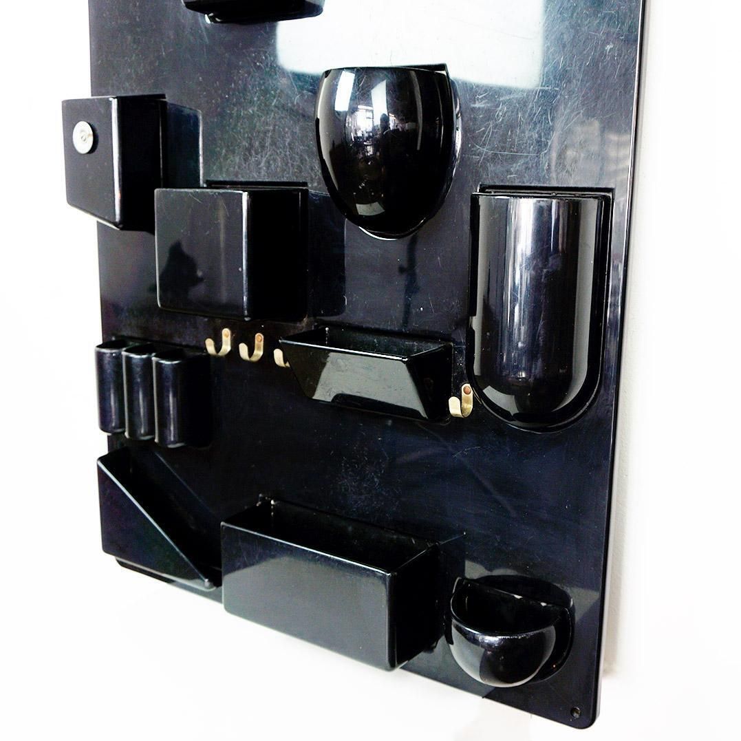 photo furniture Black Utensilo II Wall Organizer By Dorothee Maurer Becker, Germany 1970s