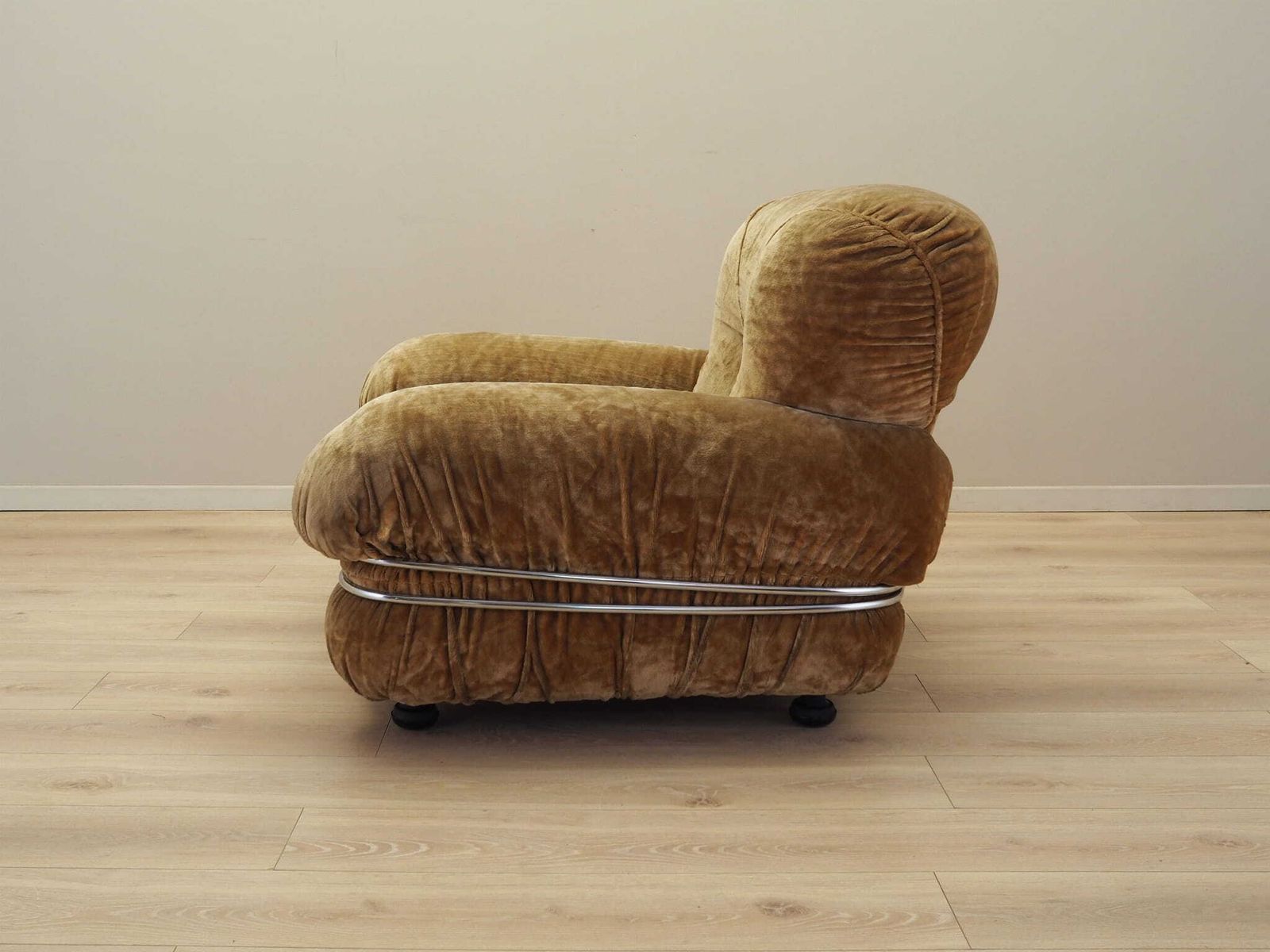 Velour Armchair, Italian Design, 1970s, Production: Italy photo 2379.0