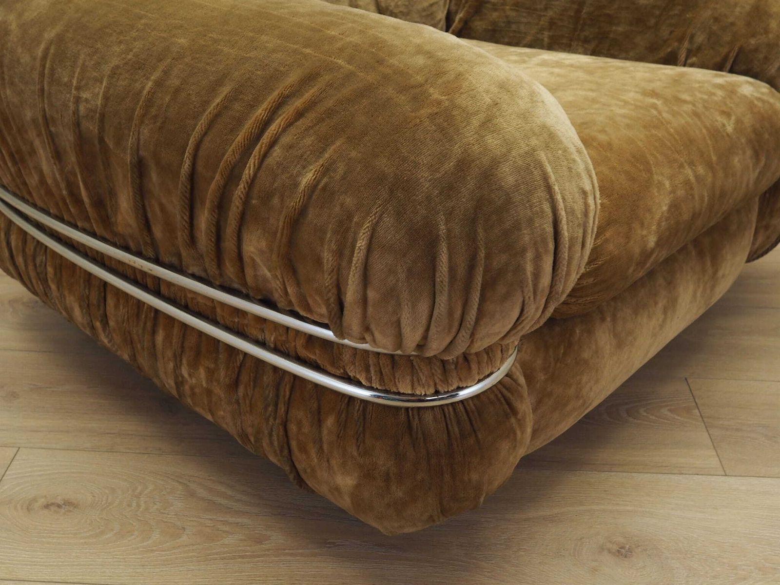 photo for sale Velours Fauteuil, Italiaans Design, Jaren 1970, Productie: Italië