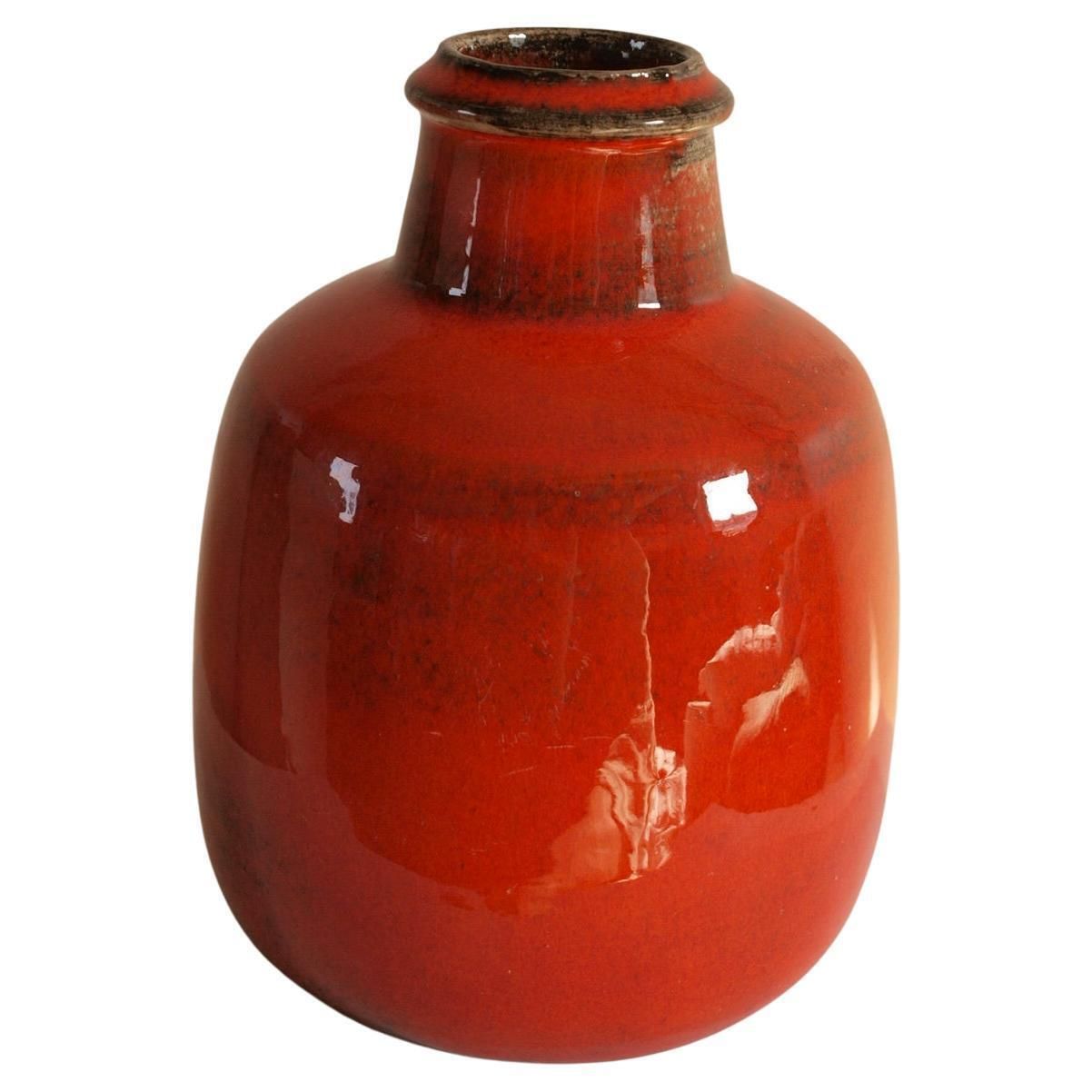 Danish Vase In Ceramic By Niels Kähler For Hak, 1960s