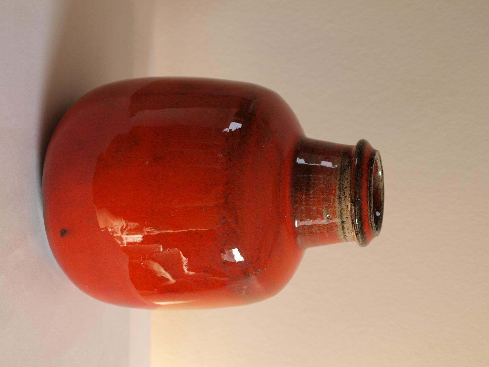 Danish Vase In Ceramic By Niels Kähler For Hak, 1960s photo for sale