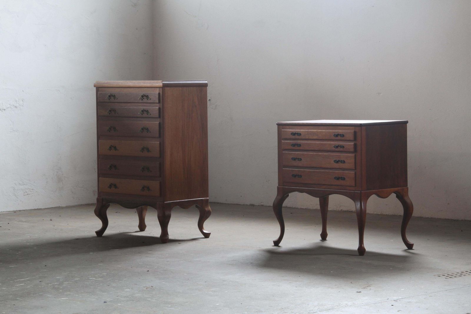 Deens Eiken Ladekastje Met 4 Lades – Ca. Jaren 1960 photo furniture