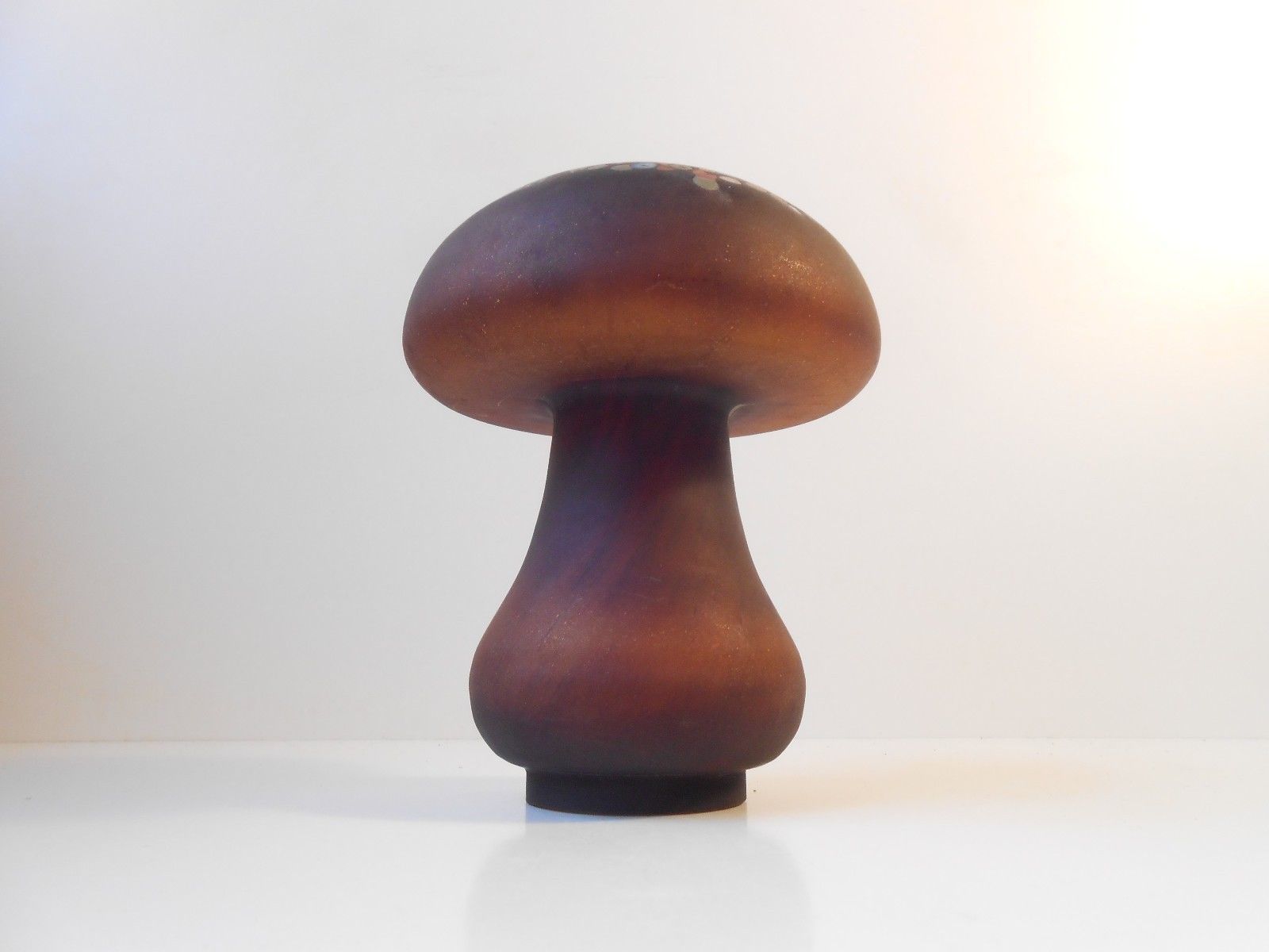 Swedish Mushroom Cloud Paper Weight By Monica Backström For Kosta Boda