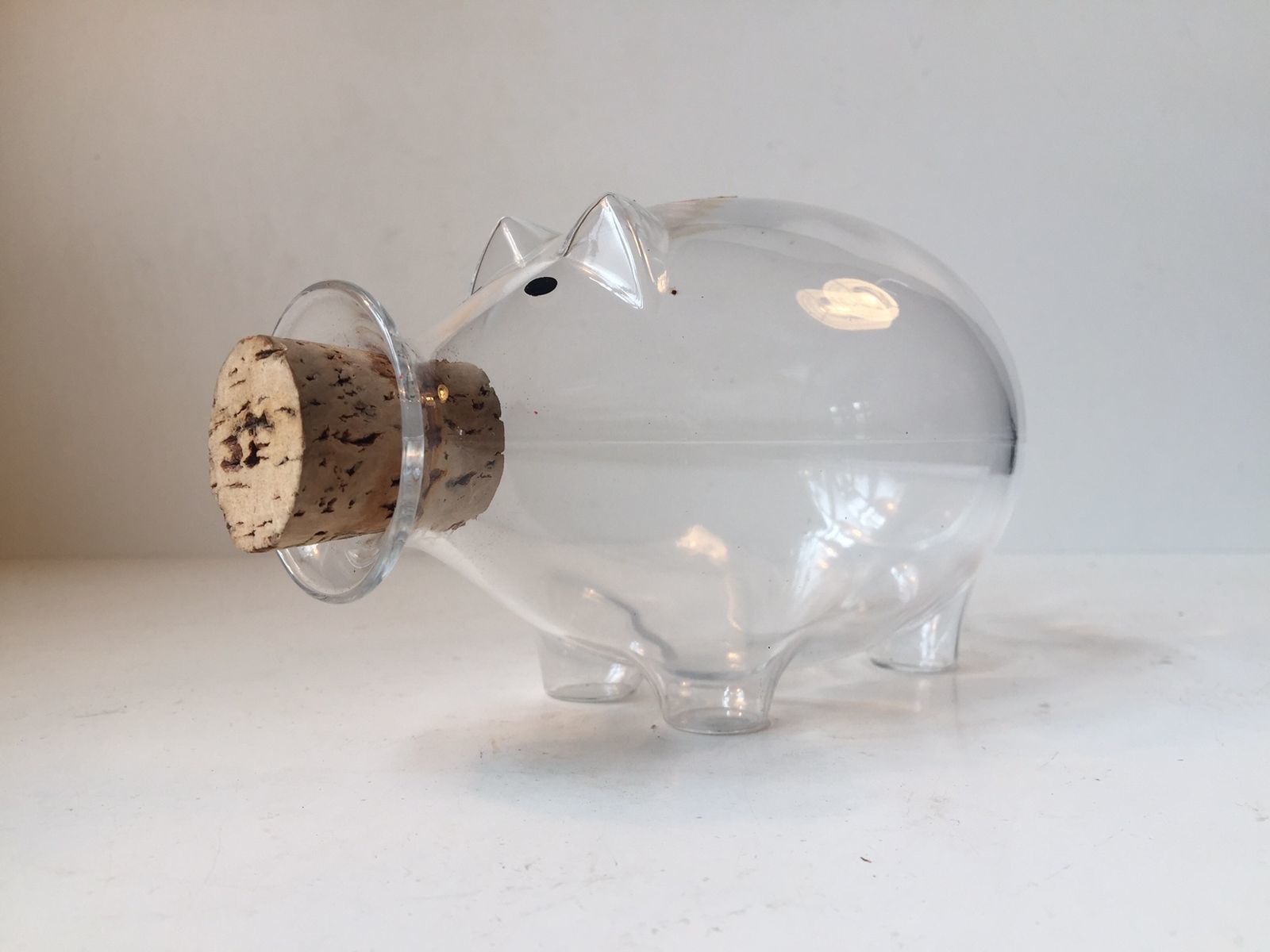 Modernist Finnish Pig Decanter By Valto Kokko For Iittala, 1980s