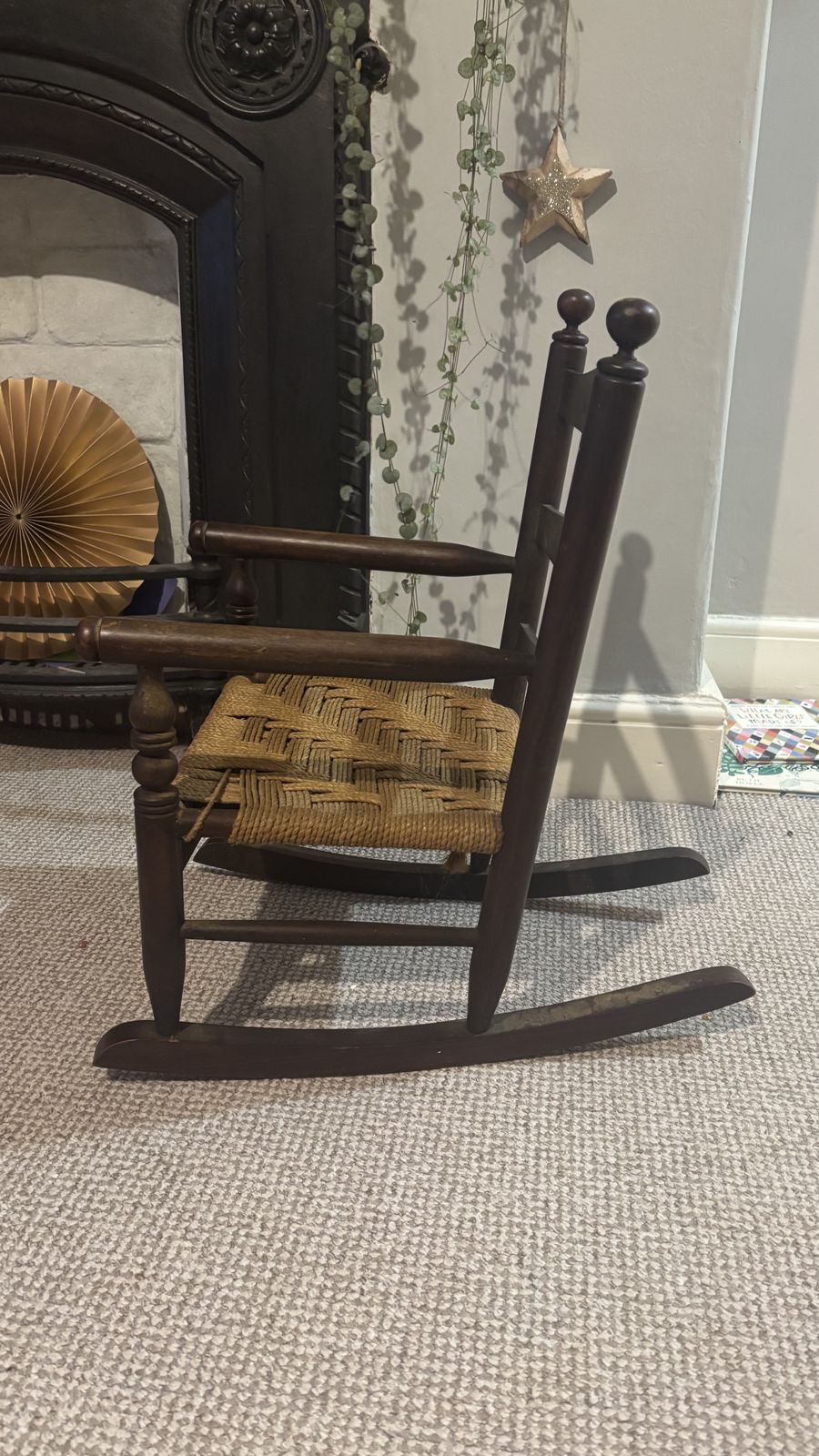 Antique Toddler Rocking Chair