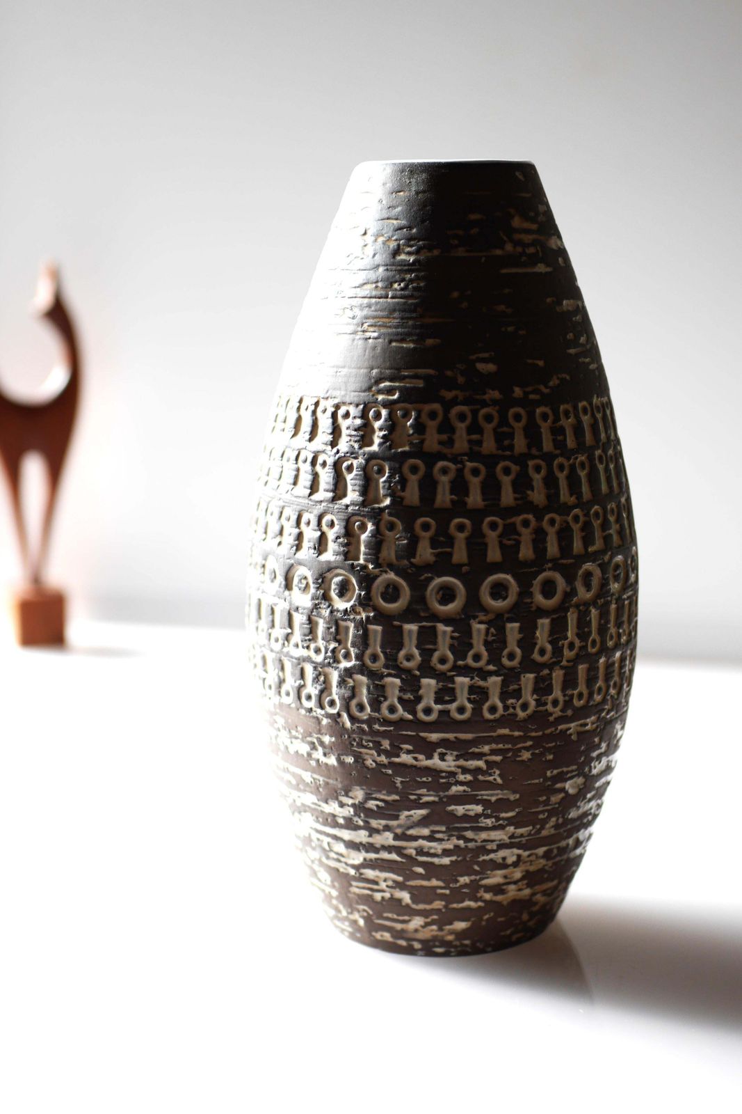 photo vinterior 'Mexico' Vase By Mari Simmulson For Upsala Ekeby, Sweden