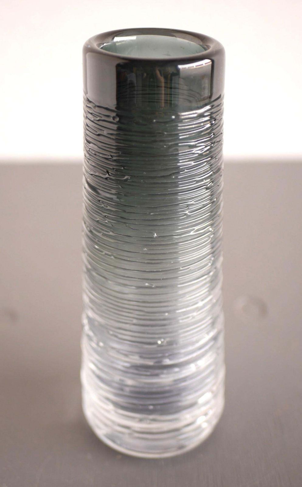 photo buy Crystal Glass Vase Made And Signed By Bengt Edenfalk For Skruf, Sweden, 1970s