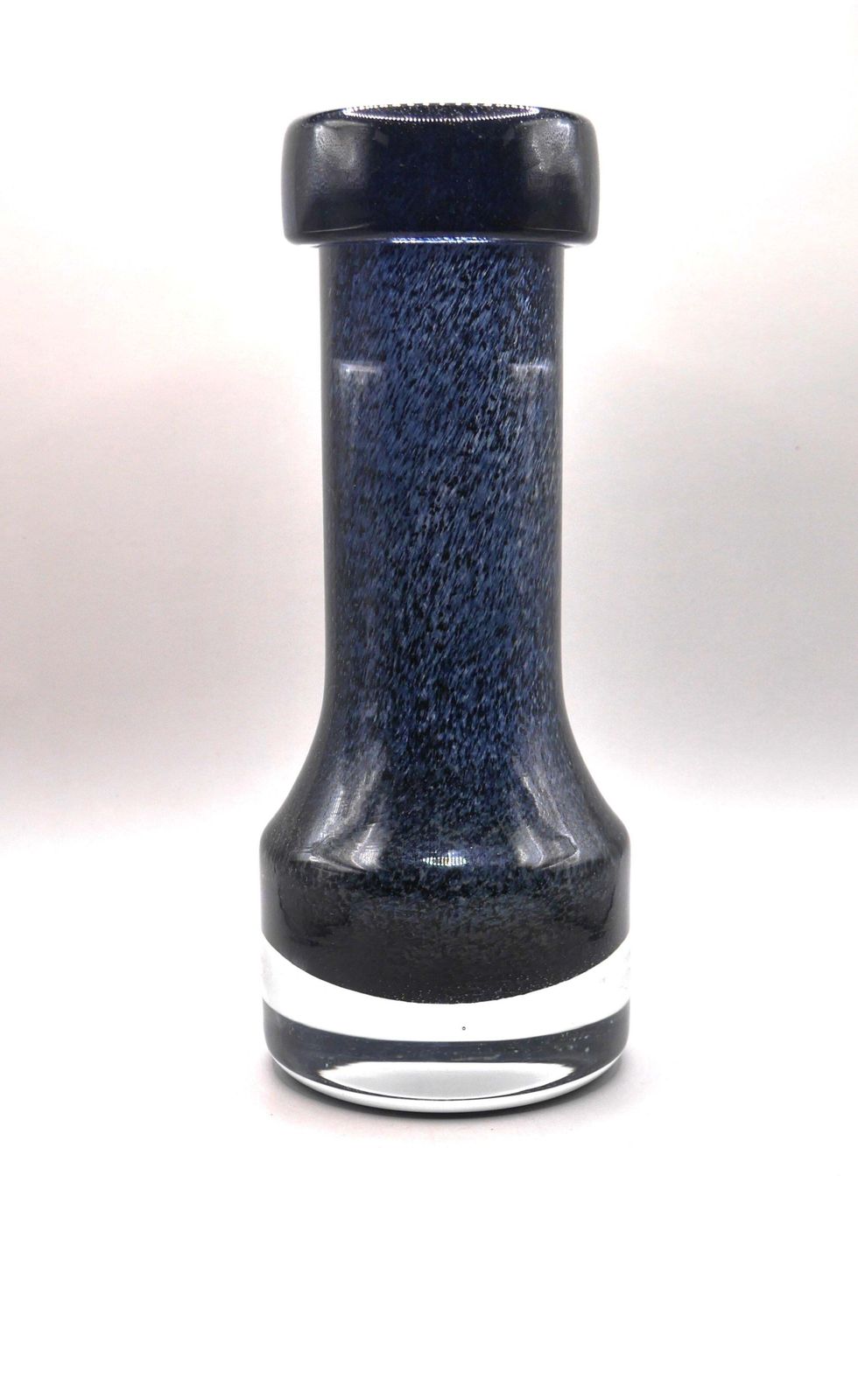 Blue Glass Vase Known As "Oxid" By Bo Borgström For åseda, Sweden photo furniture