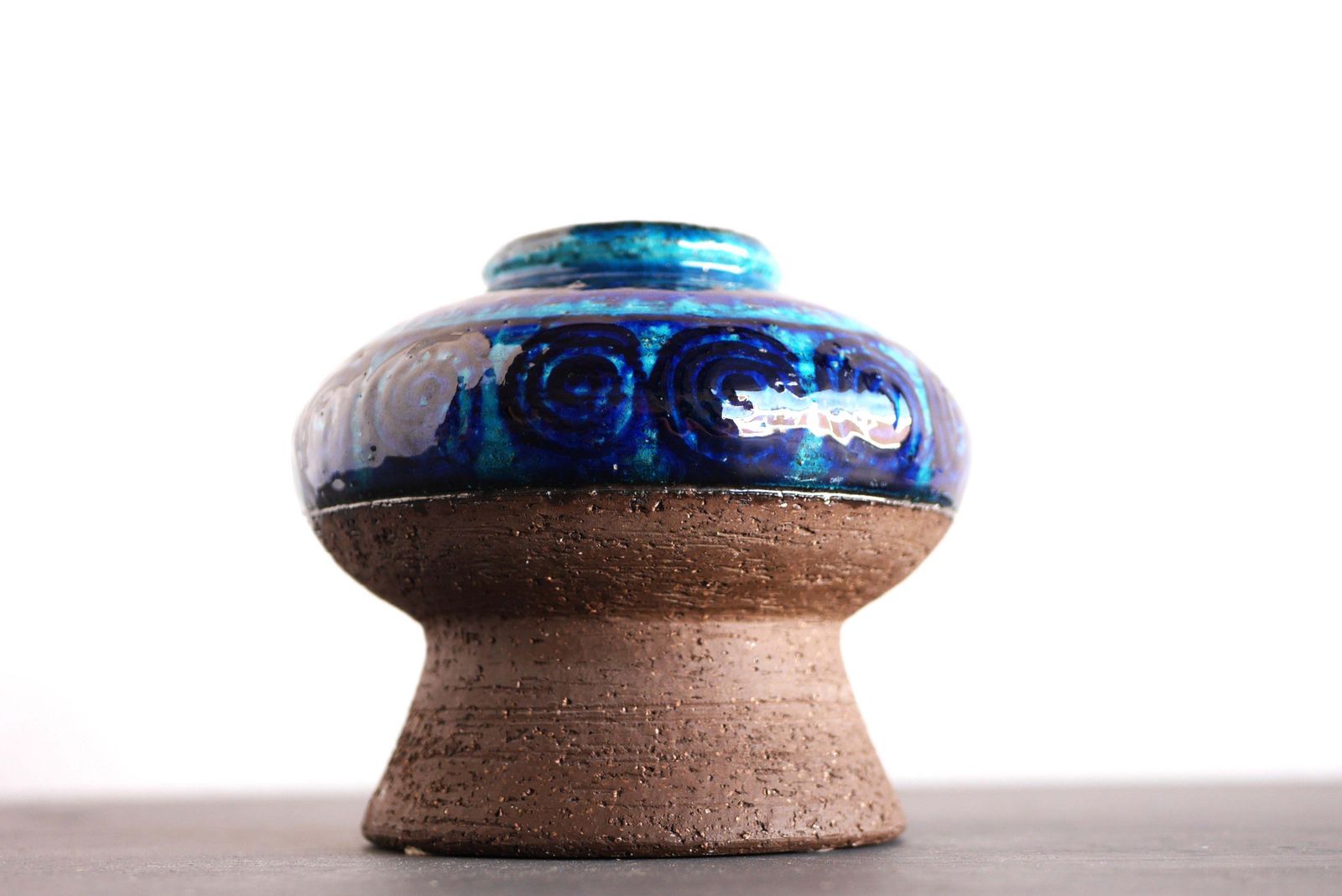 Modernist, Earthenware Ceramic Vase By Inger Persson For Rörstrand, Sweden photo 395.0