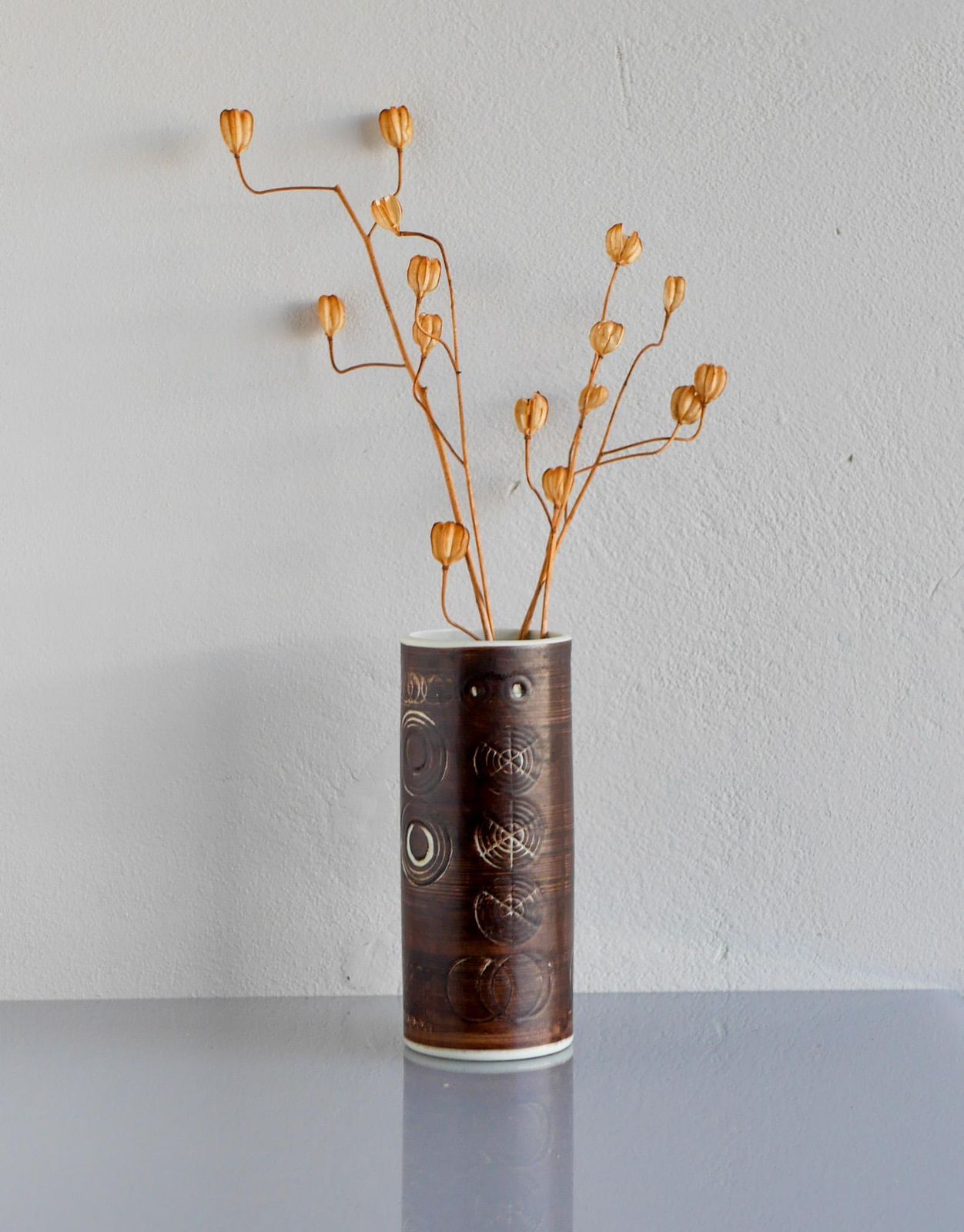 Vase By Olle Alberius From The 'Sarek' Series For Rörstrand, Sweden. photo Home Decor