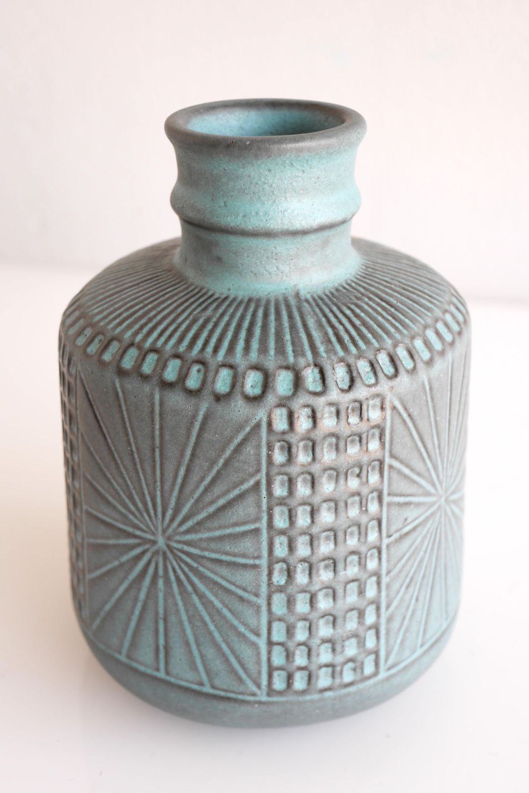 Home Decor Mid Century Modern Art Vase By Mari Simmulson For Upsala Ekeby, Sweden photo