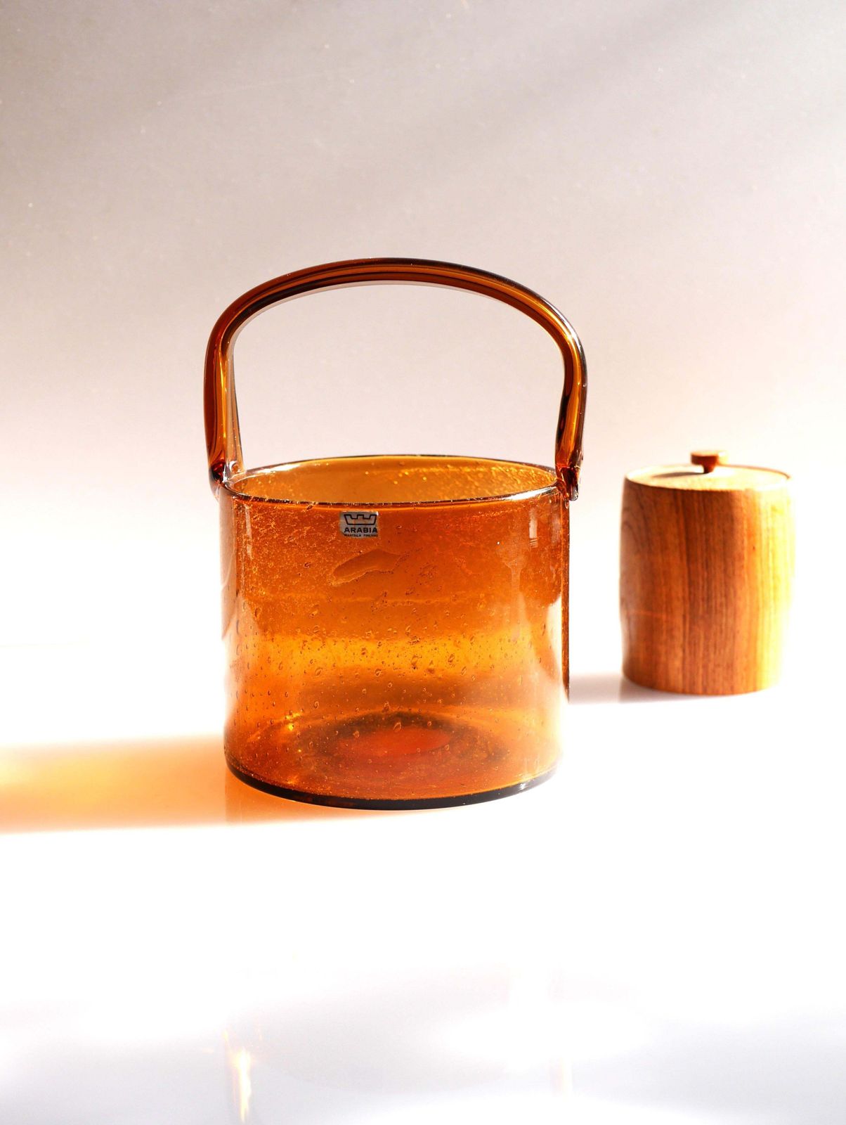 Mid Century Modern Ice Bucket Made & Signed Known As "Sargasso" By Kaj Franck photo Home Decor