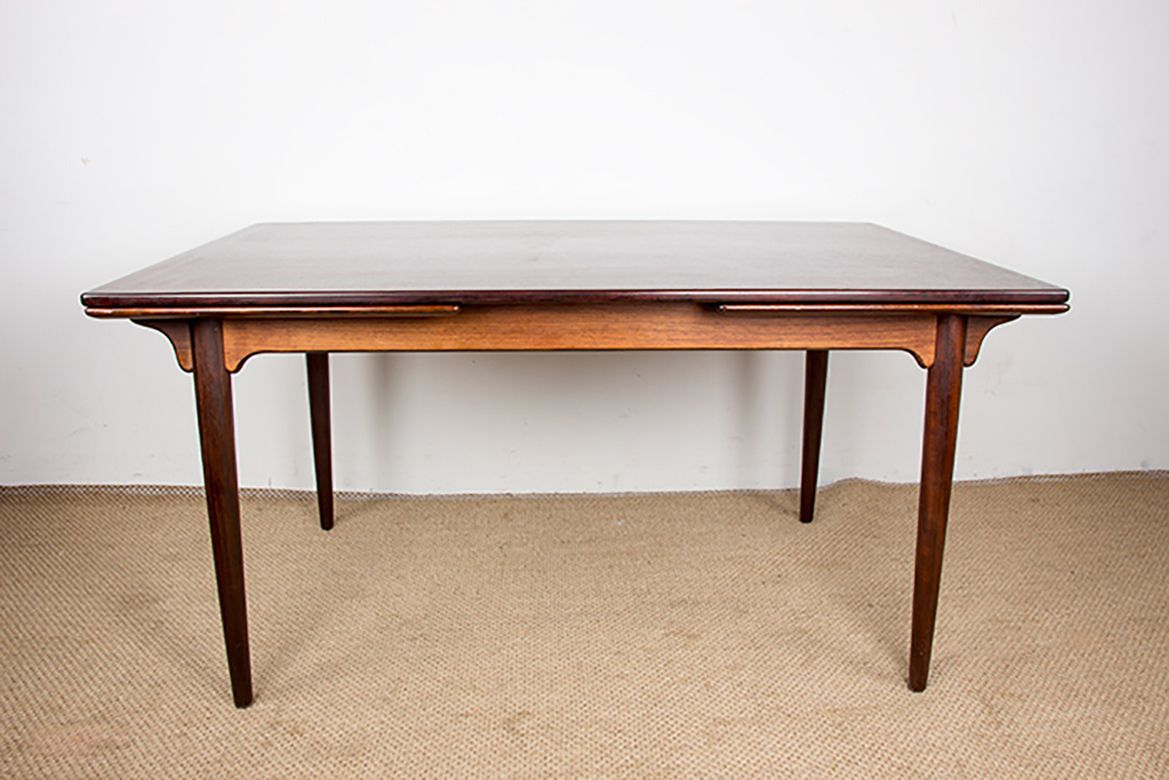 Grande table à manger danoise extensible en palissandre, modèle 54, par Gunni Omann pour Omann's Jun, 1960. photo buy